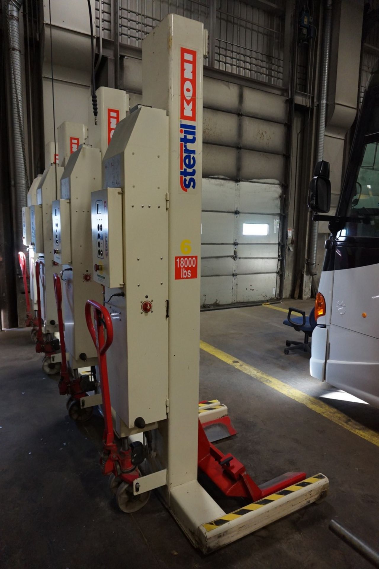 Steril Koni Model ST-1082 FWA 18,000-Lb. Wireless Mobile Column Lifts - Image 2 of 12