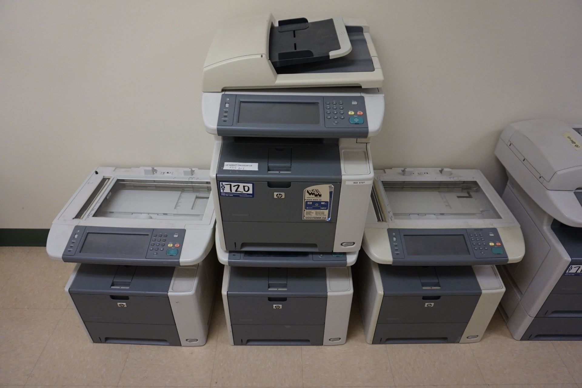 HP Model LaserJet M3027X MFP Printers