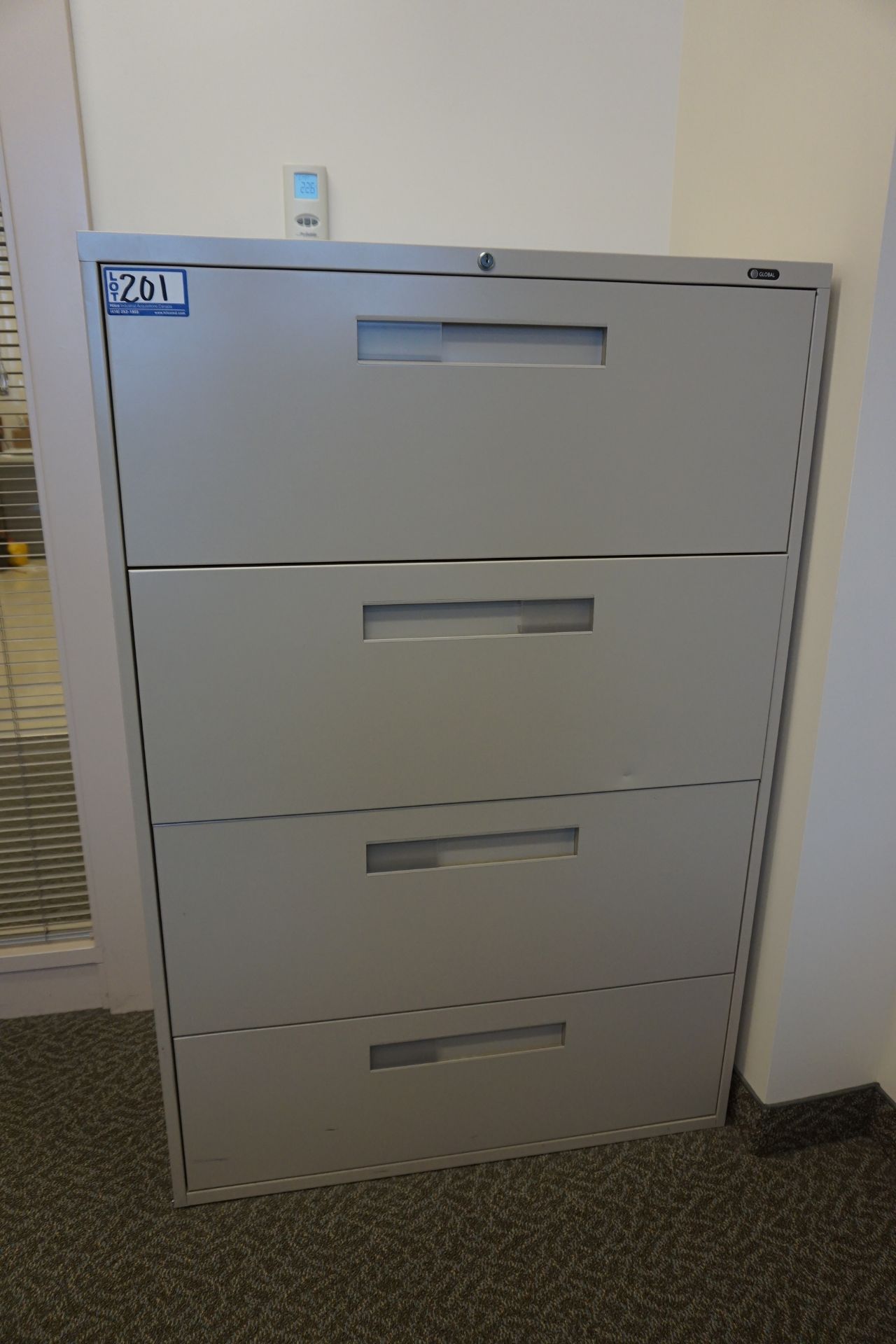 Global 4-Drawer Lateral File Cabinet