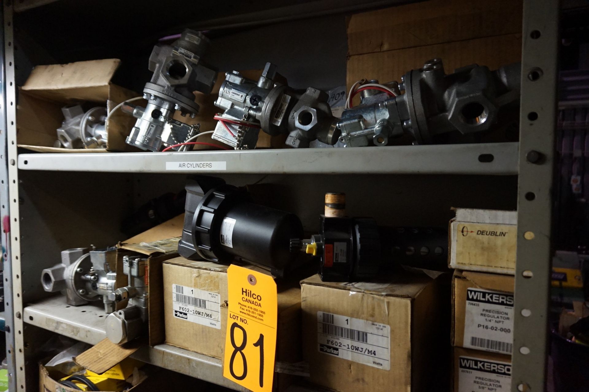Spare Parts with Electrical Cabinet, Motors, Hydraulics, Fittings, Belts, Hardware, Etc. - Image 5 of 15
