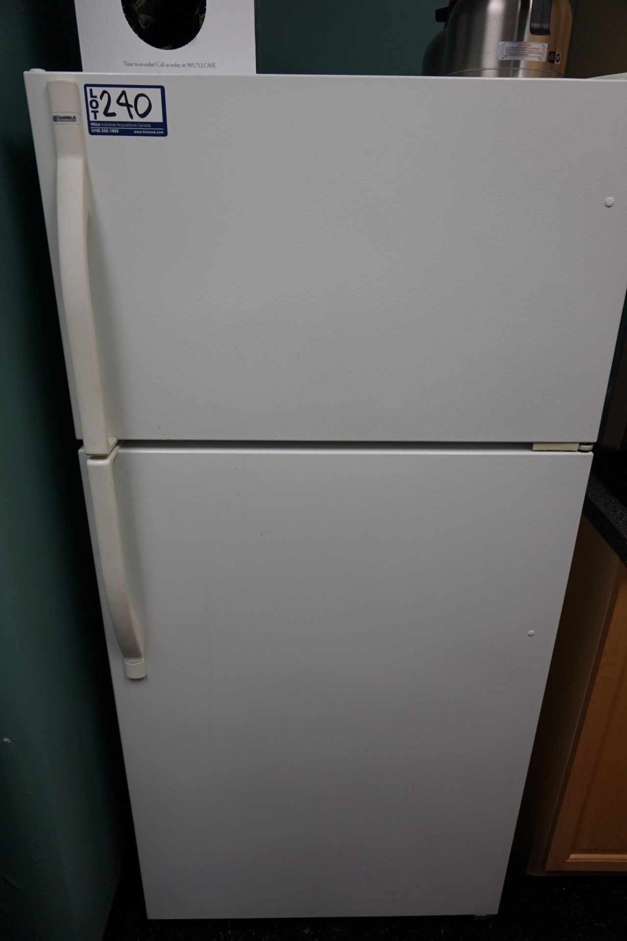 Kenmore Refrigerator with Microwave, Toaster Oven
