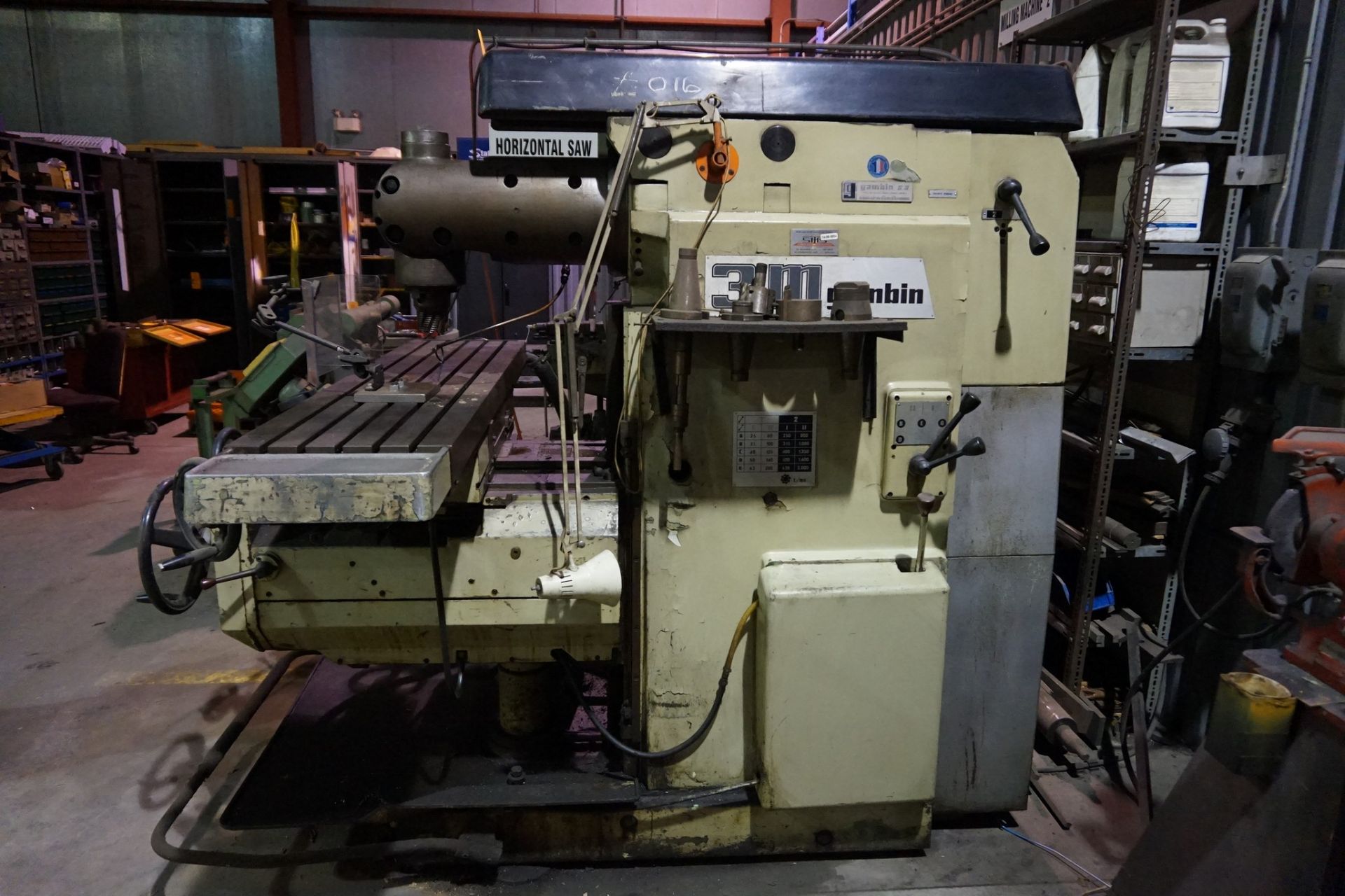 Gambin S.A Type 3M Milling Machine - Image 4 of 4