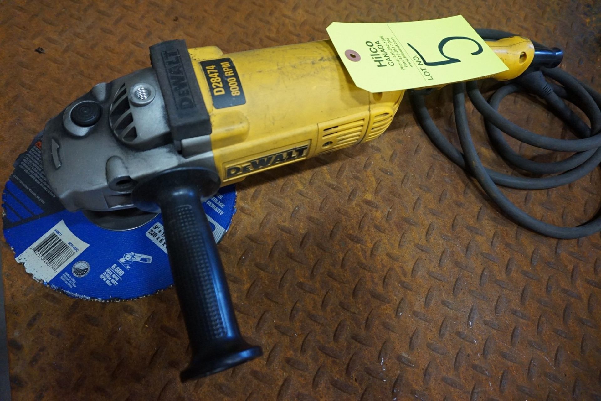 DeWalt Model D28474 Angle Grinder