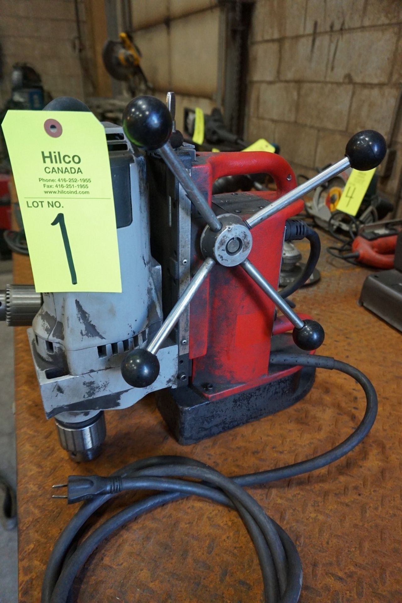 Milwaukee 120V Mag Drill