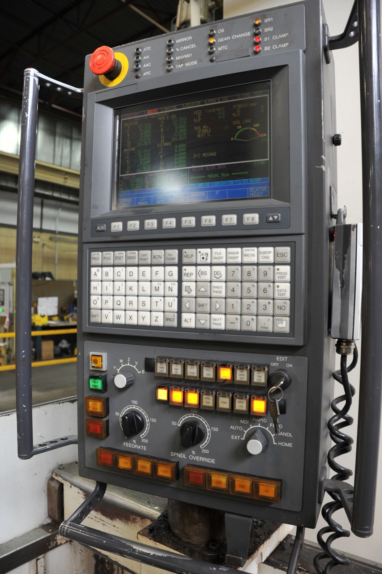 Toshiba Shibaura Model BF-130B 5.1" Floor-Type CNC Horizontal Boring Mill (2003) - Image 4 of 17