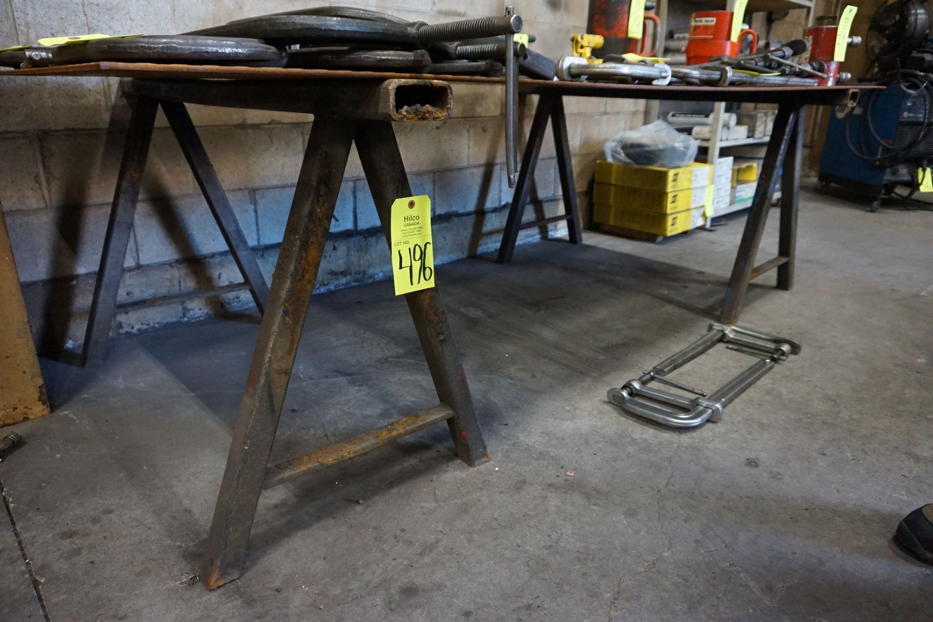 Sets of Asst. Steel Fab Stands