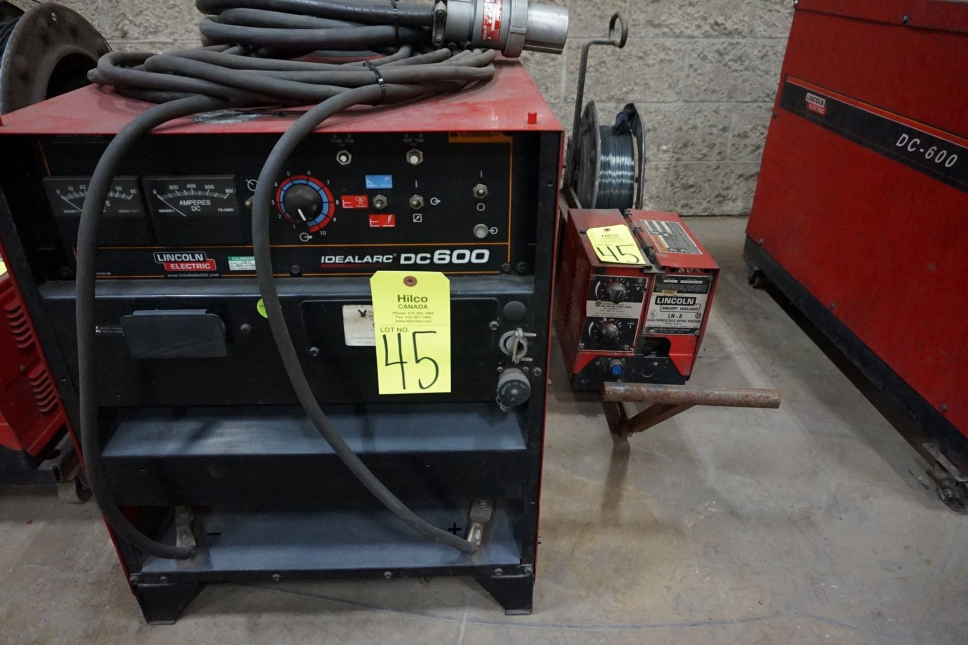 Lincoln Model Ideal Arc DC600 Welding Power Source
