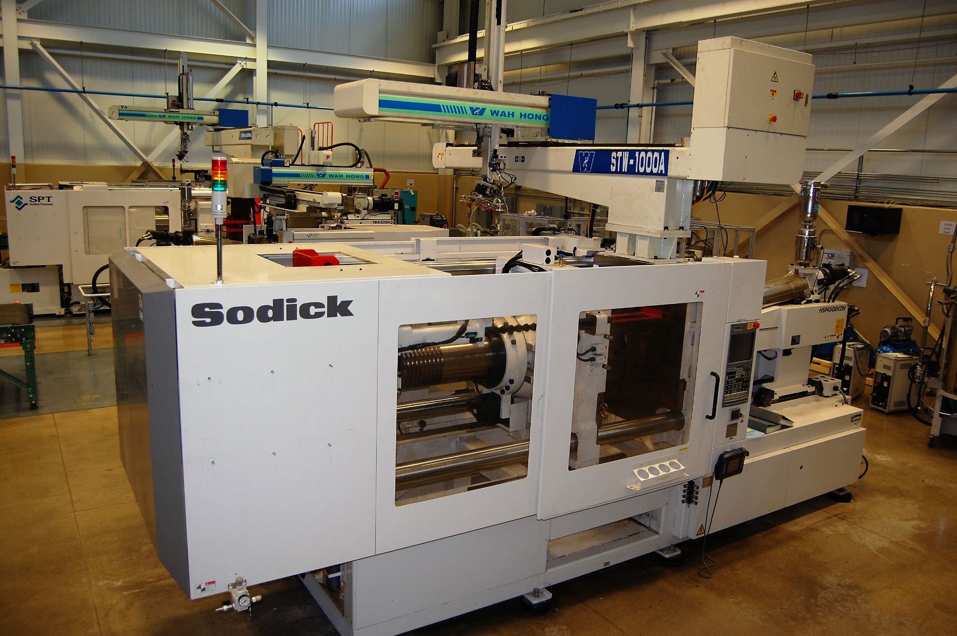 Sodick Model HSP450EH2W 495-Ton Injection Molding Machine - Image 3 of 12