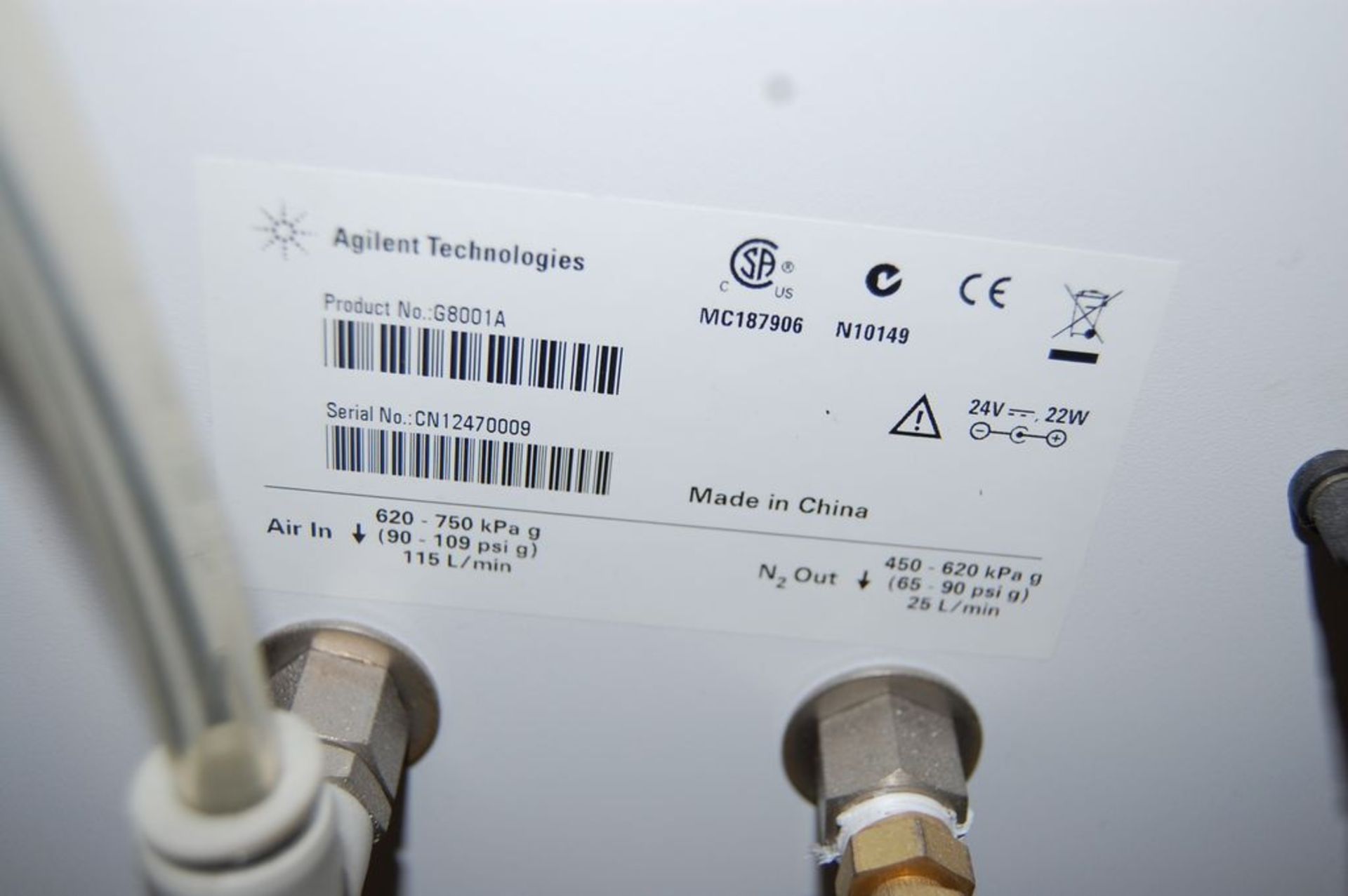 Agilent Technologies Model 4100 MP-AES / G8000A Microwave Plasma Atomic Emission Spectrometer - Image 5 of 6