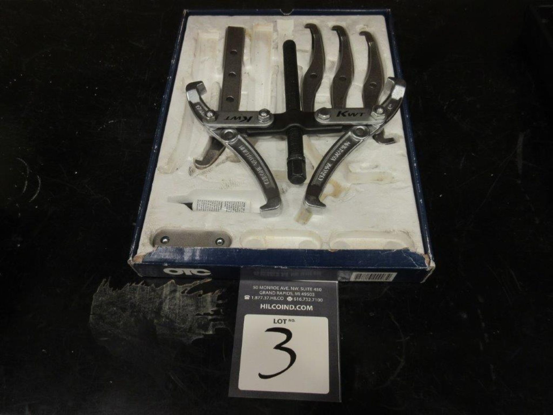 OTC Model PA-7 Four-in-one Seven Ton Puller Set