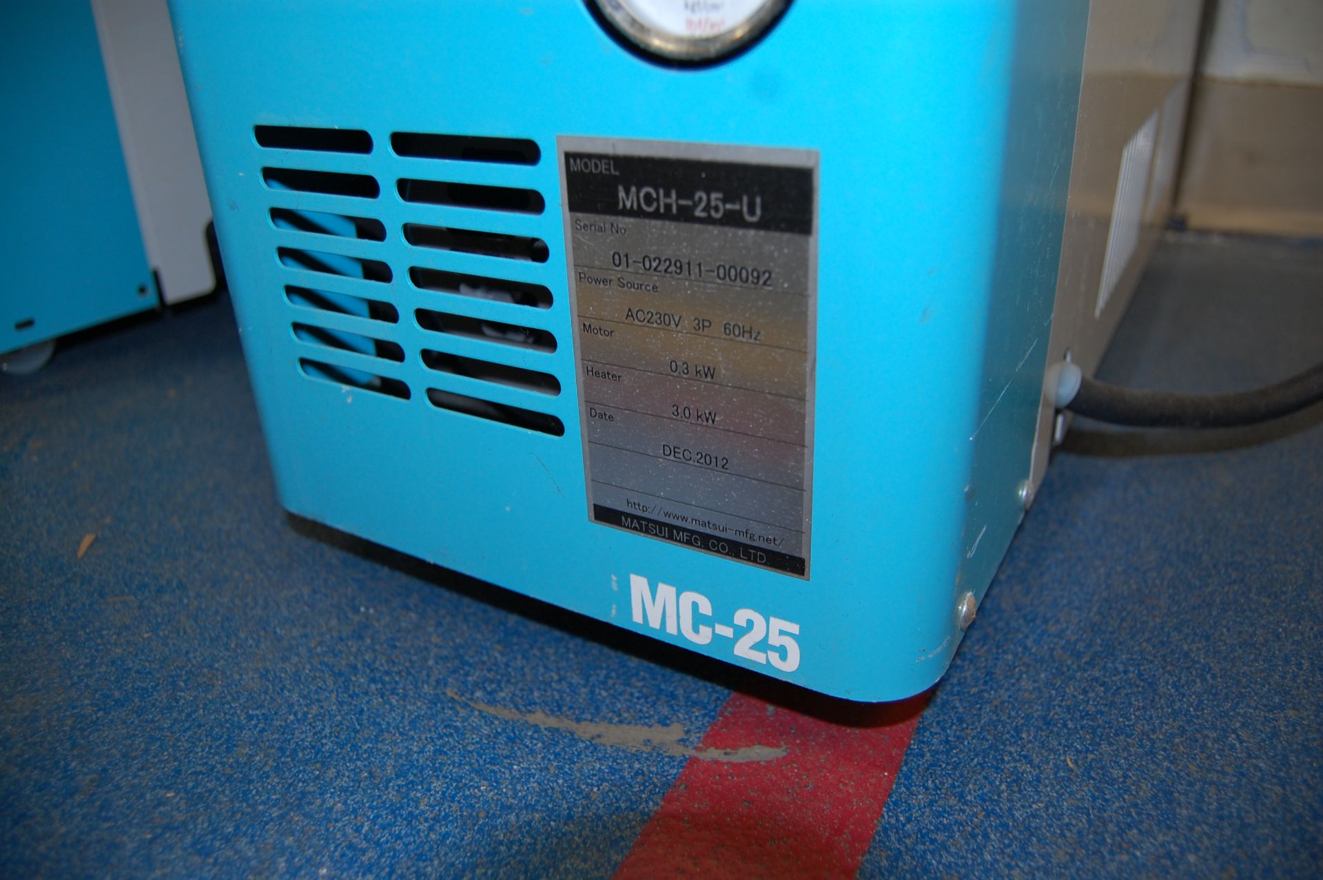 Matsui Model MCH-25-U Water Unit Mold Temperature Controller - Image 2 of 2