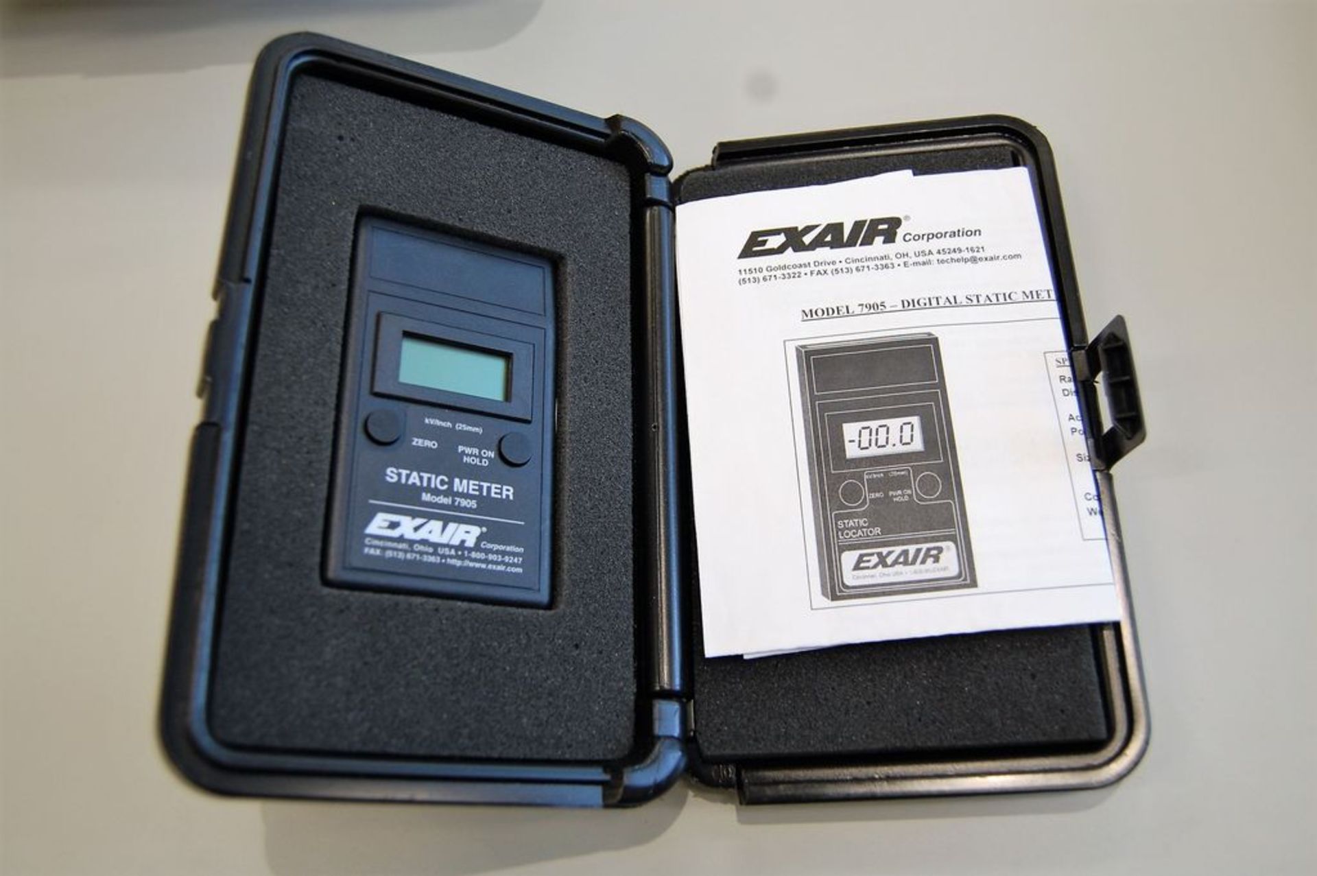 Exair Model 7905 Static Meter