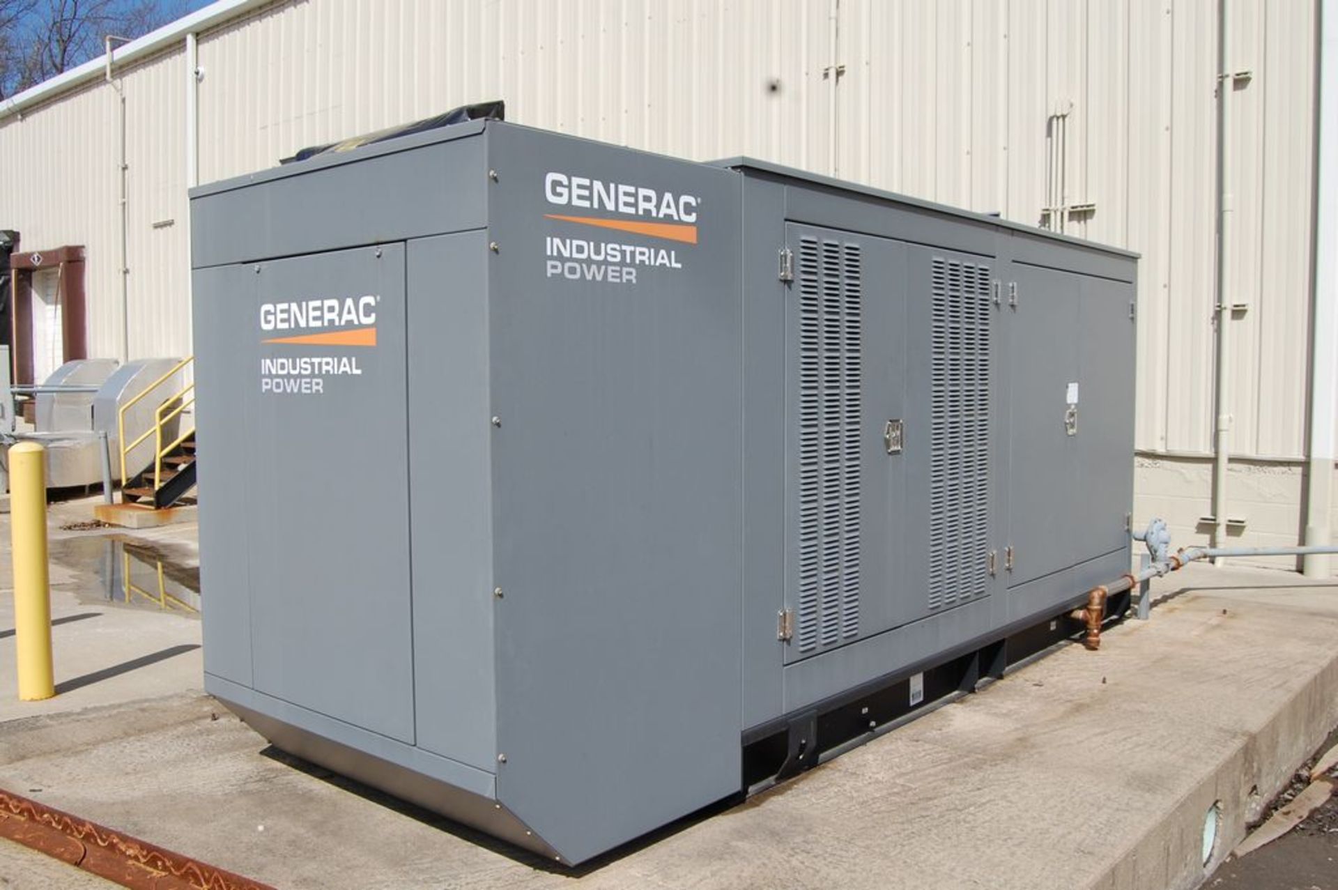 Generac Model 14390180300 300 KW Natural Gas Standby Generator Set