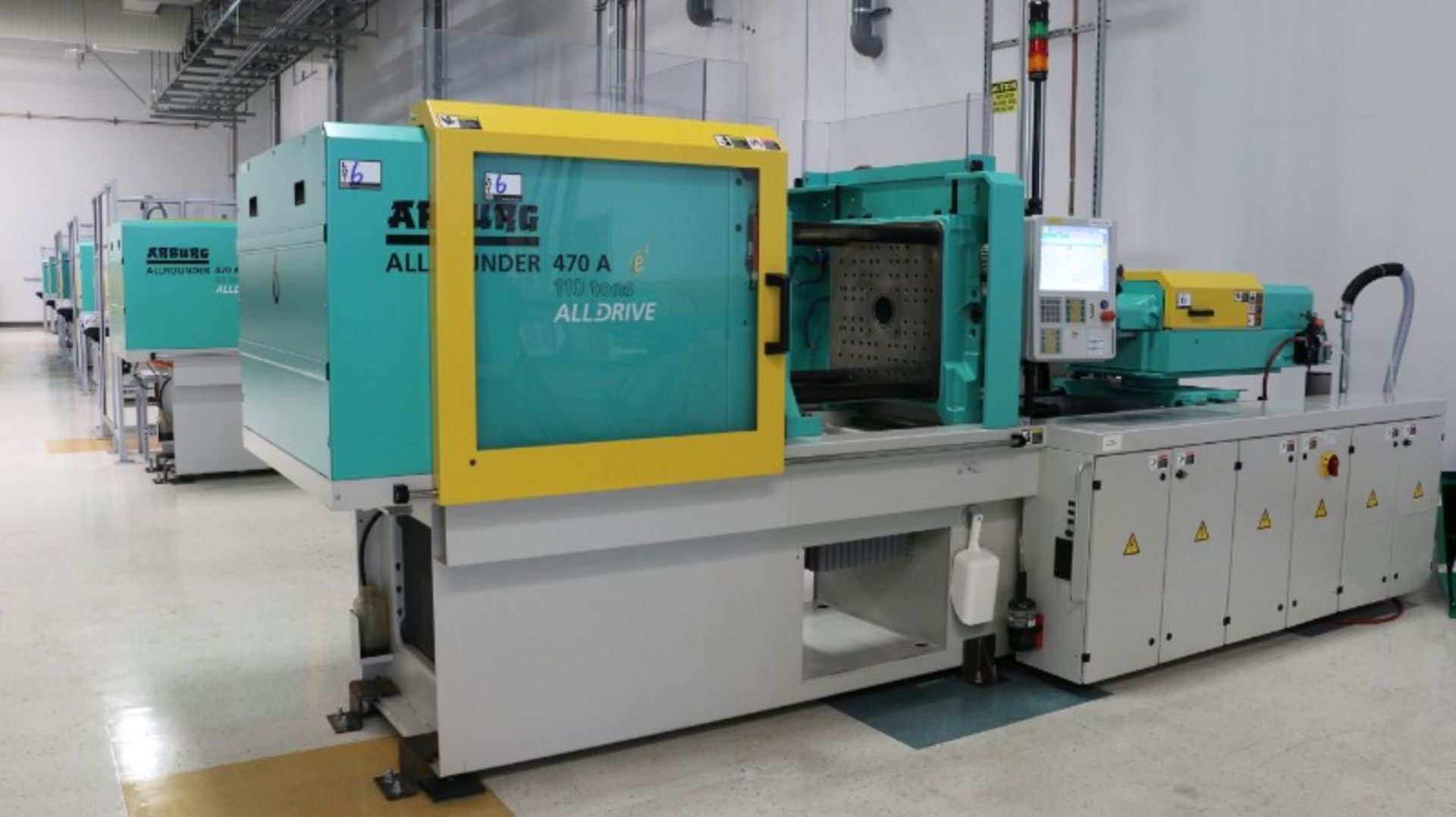 Arburg Model 470 A 1000-290 110-Ton x 2.38-Oz. Electric Injection Molding Machine - Image 7 of 12