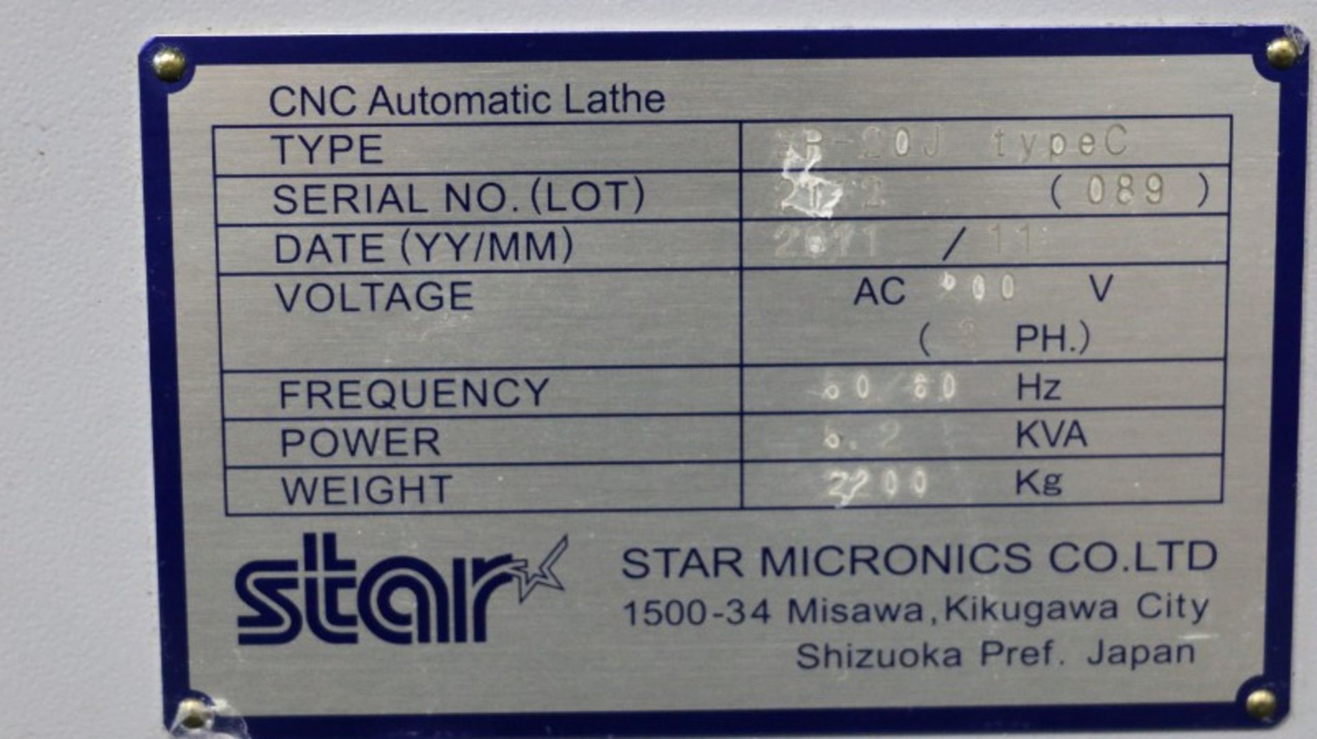 Star Model SR-20J Type C 6-Axis CNC Swiss-Type Lathe - Image 17 of 17