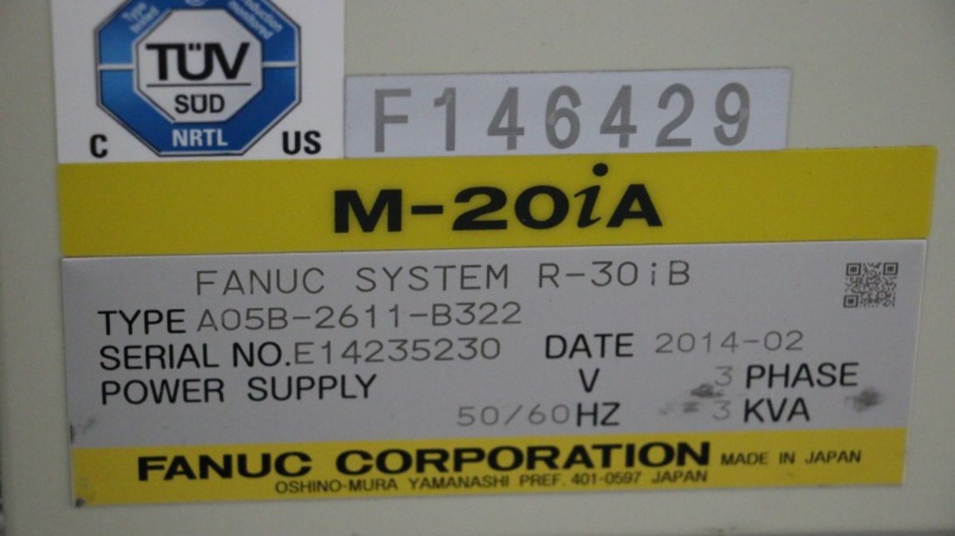 Fanuc Model M-20iA CNC Robot - Image 9 of 16