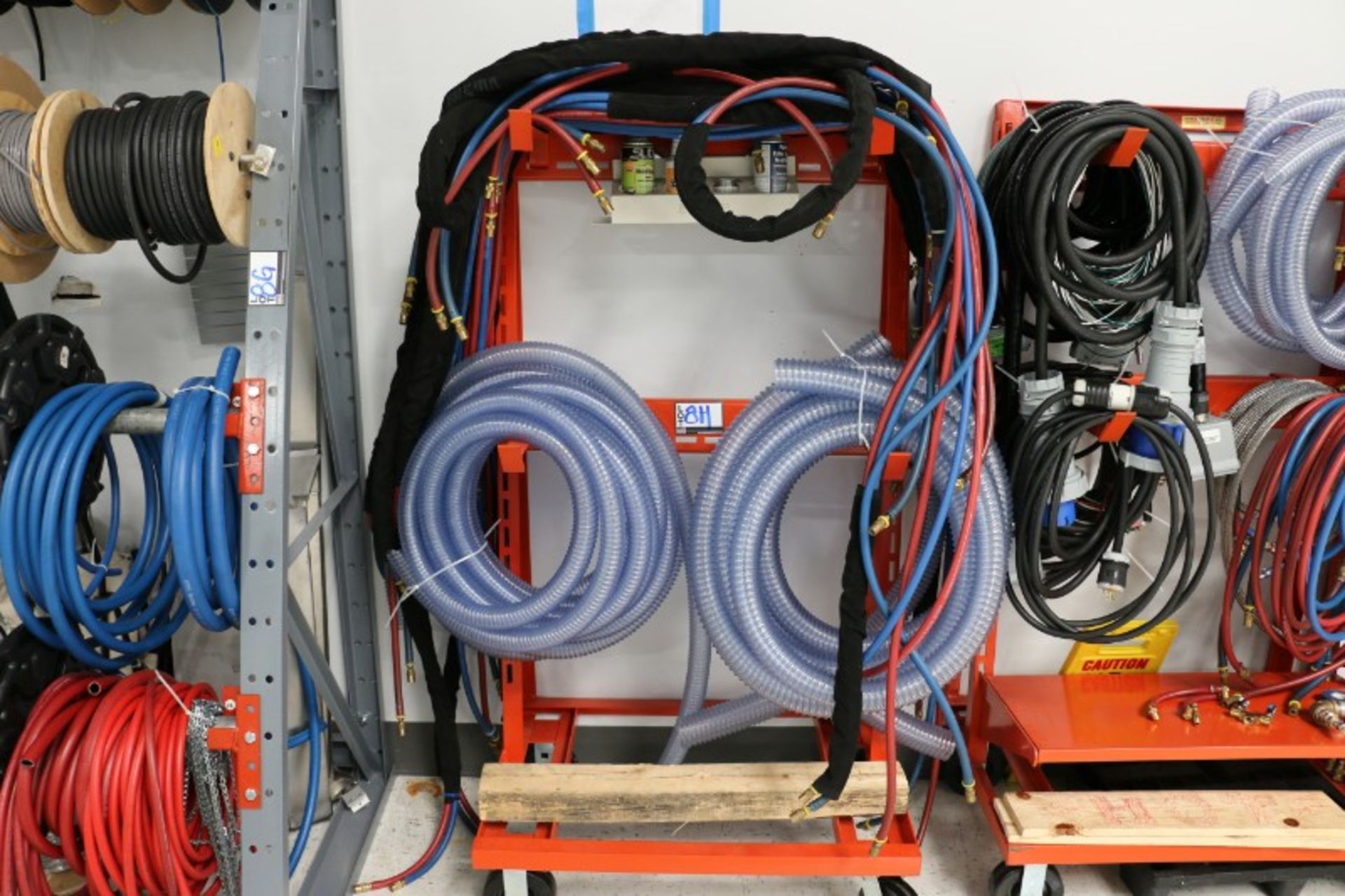 Rack with Content, Assorted Hoses, Hot Runner Cables - Image 2 of 8