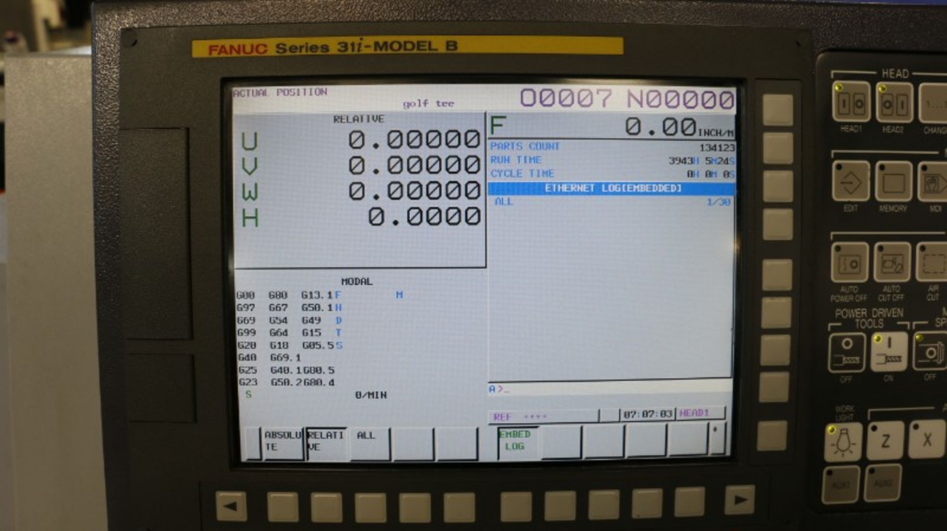 Star Model SR-20J Type C 6-Axis CNC Swiss-Type Lathe - Image 16 of 17