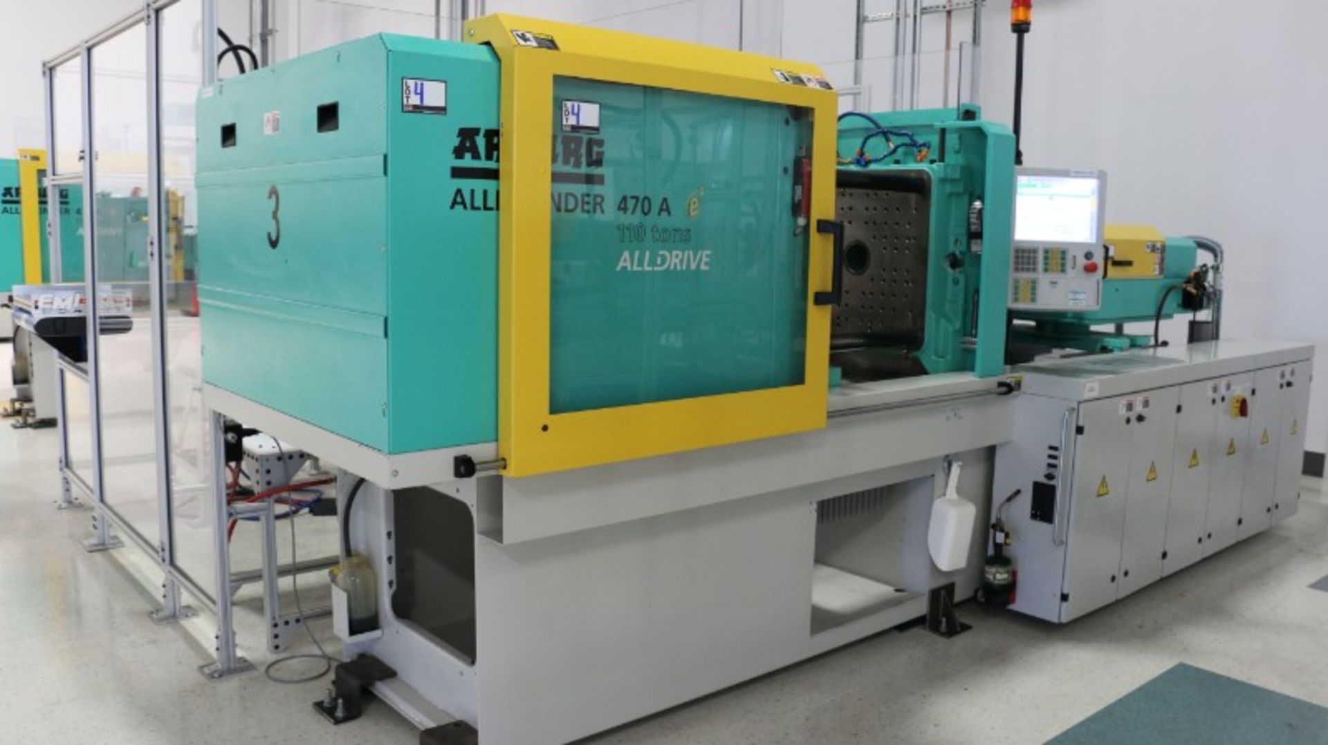 Arburg Model 470 A 1000-290 110-Ton x 2.38-Oz. Electric Injection Molding Machine - Image 4 of 8