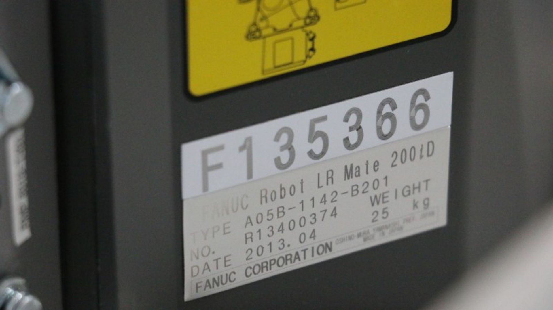 Fanuc Model LR Mate 200iD 6 Axis Robot - Image 7 of 7