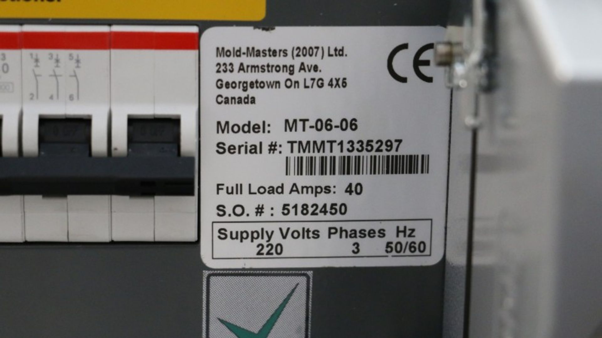 Moldmaster Model Tempmaster MT-06-06 Controller - Image 6 of 7