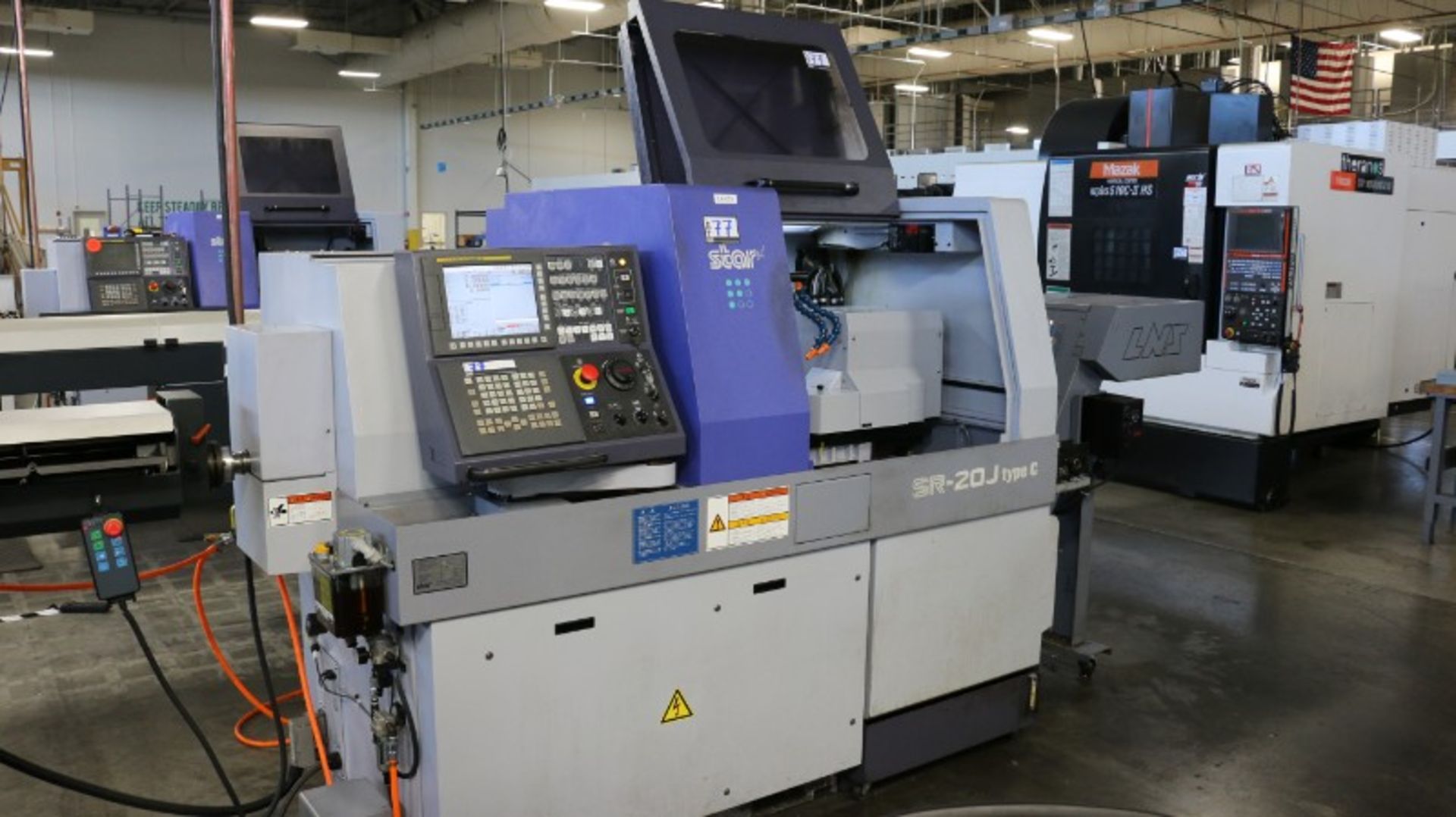 Star Model SR-20J Type C 6-Axis CNC Swiss-Type Lathe - Image 7 of 17