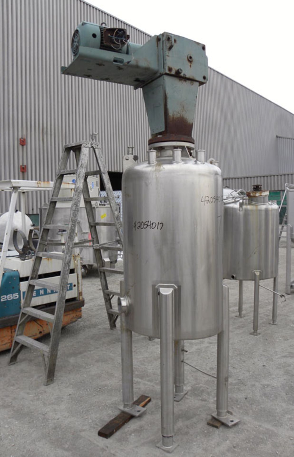 Letsch/Precision 120 Gallon Stainless Tank - Image 2 of 8