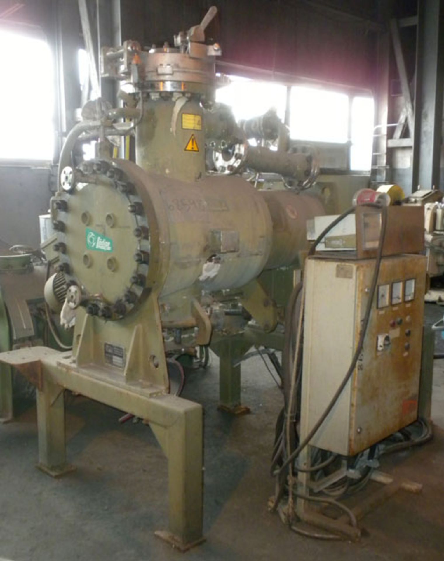 Lodige Model DVT130 Plow Mixer Reactor