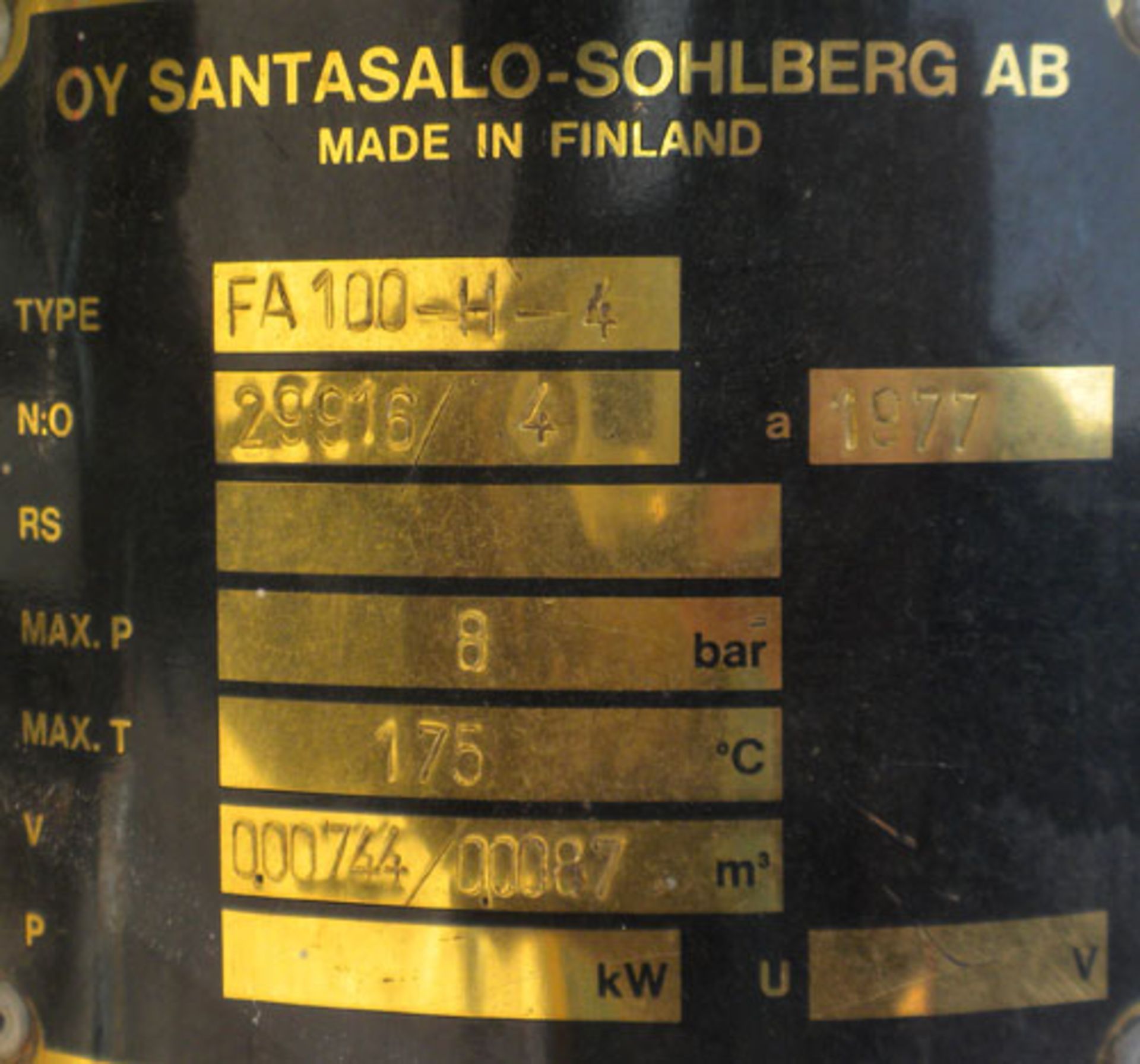 Santasalo-Sohlberg Model FA-100-H4 Finn Aqua Sabex Distiller - Image 11 of 12
