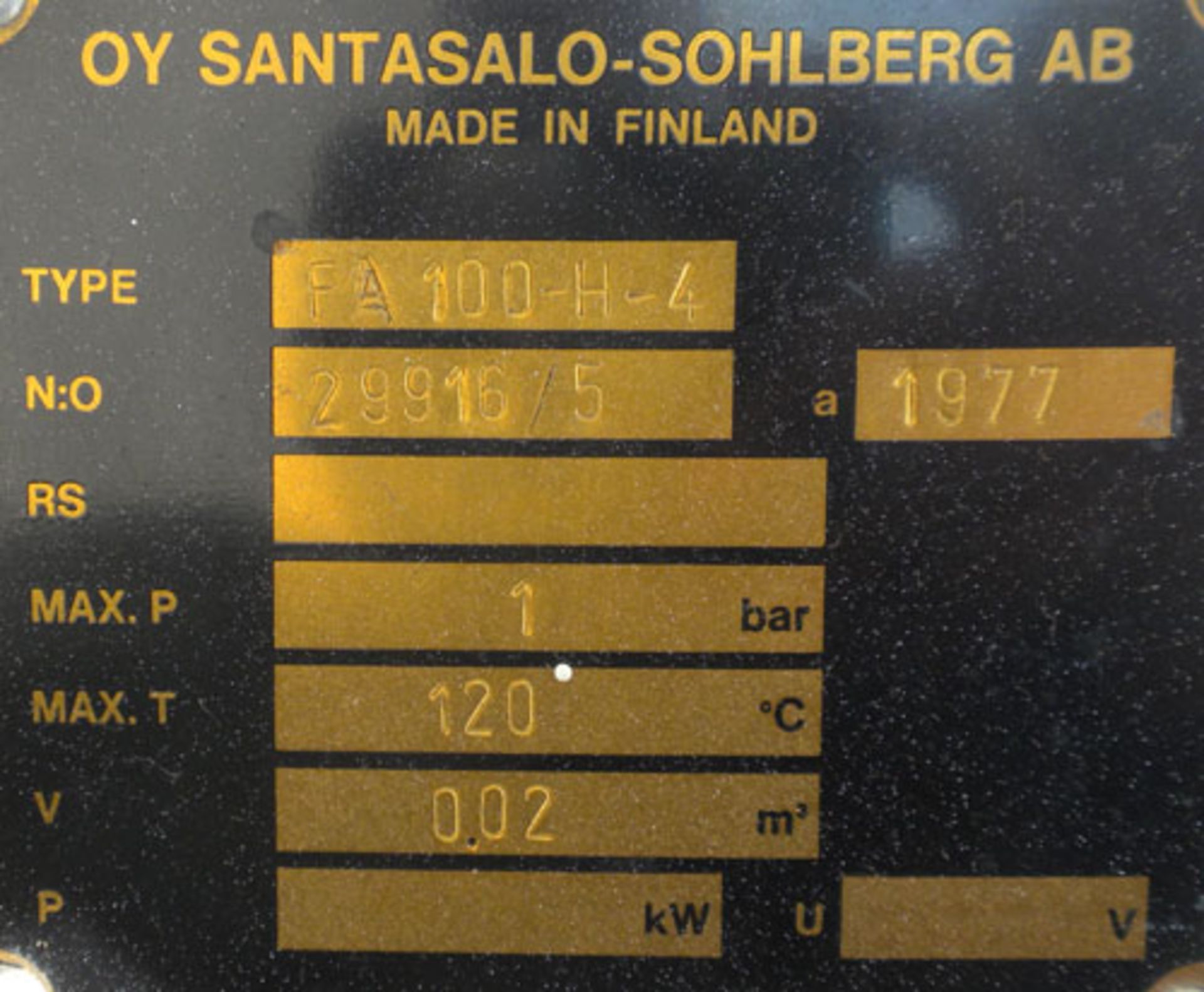 Santasalo-Sohlberg Model FA-100-H4 Finn Aqua Sabex Distiller - Image 12 of 12