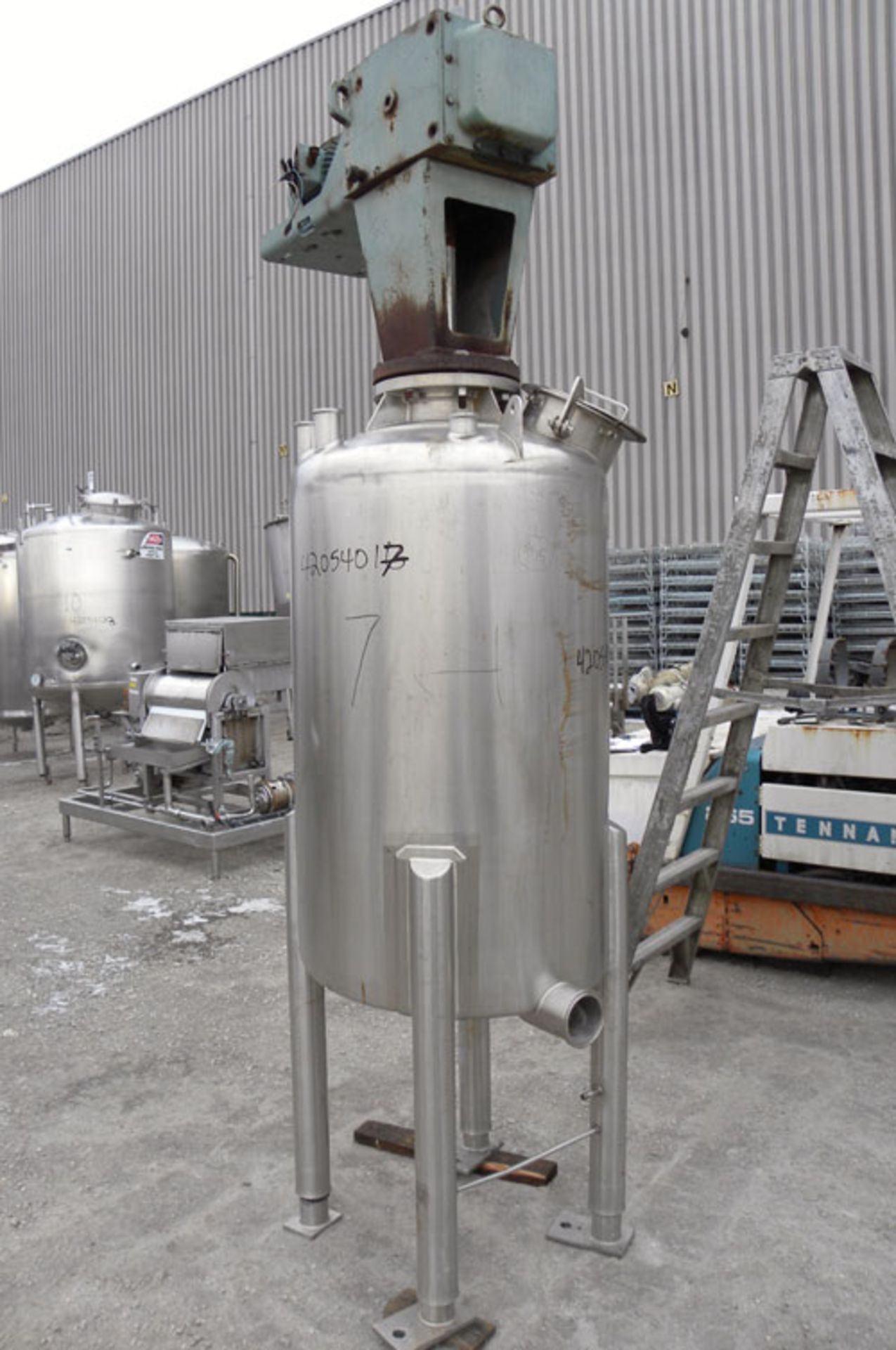 Letsch/Precision 120 Gallon Stainless Tank - Image 3 of 8