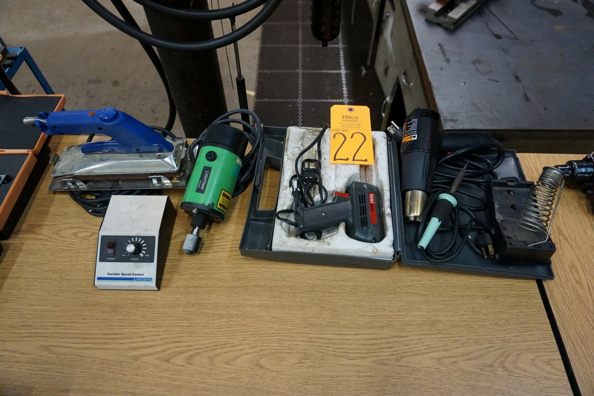 Heat Gun with Solder Gun and Lightnin Drill