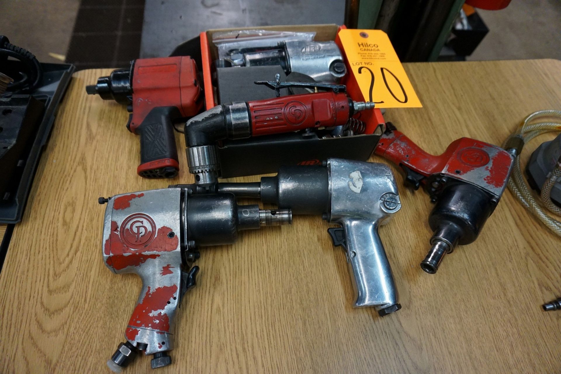 Lot of Ingersoll Rand, Sioux, CP Pneumatic Tooling