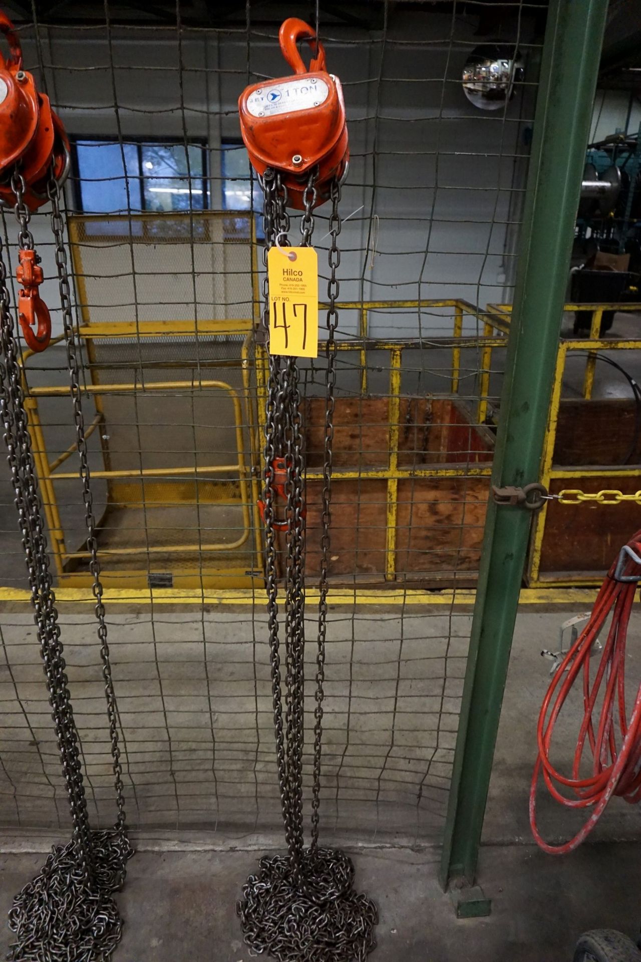 Jet Series L90 1-Ton Chain Hoist