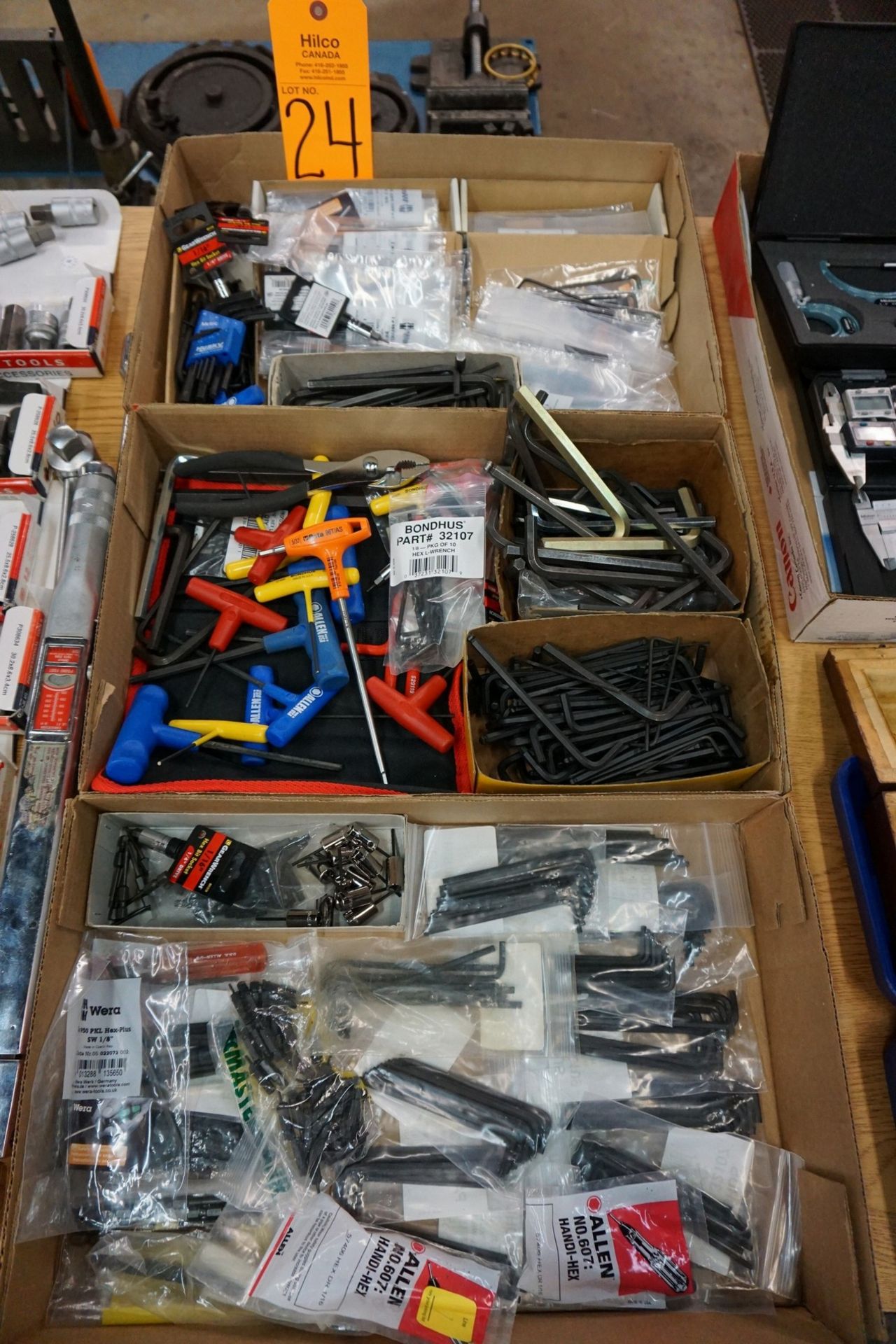 Lot of Asst. Allen Keys