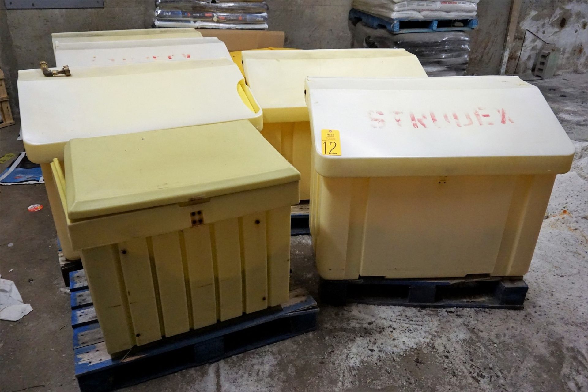 Asst. Plastic Salt Storage Bins