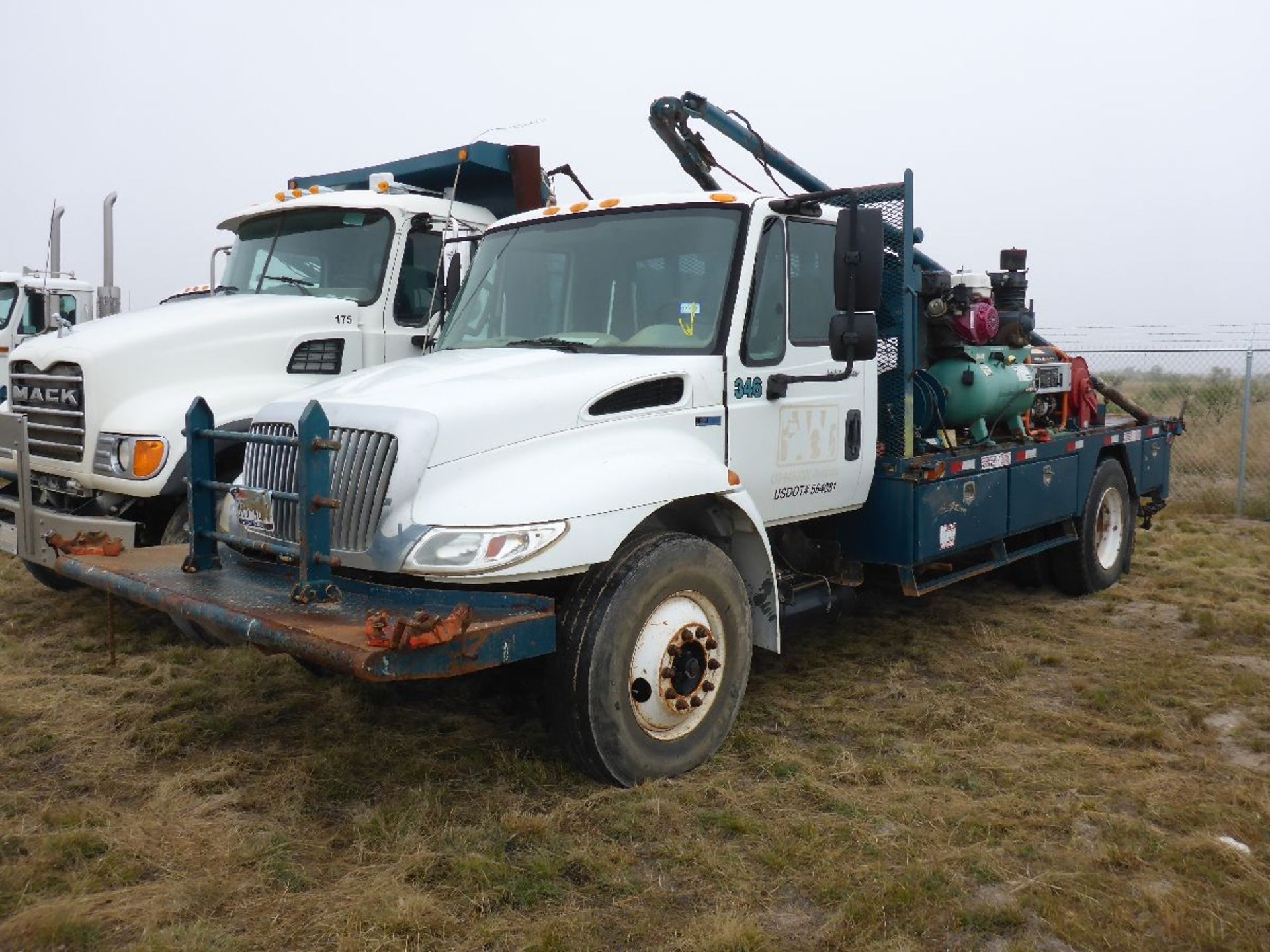 2012 International Model 4300 2 Ton Diesel Gang Truck