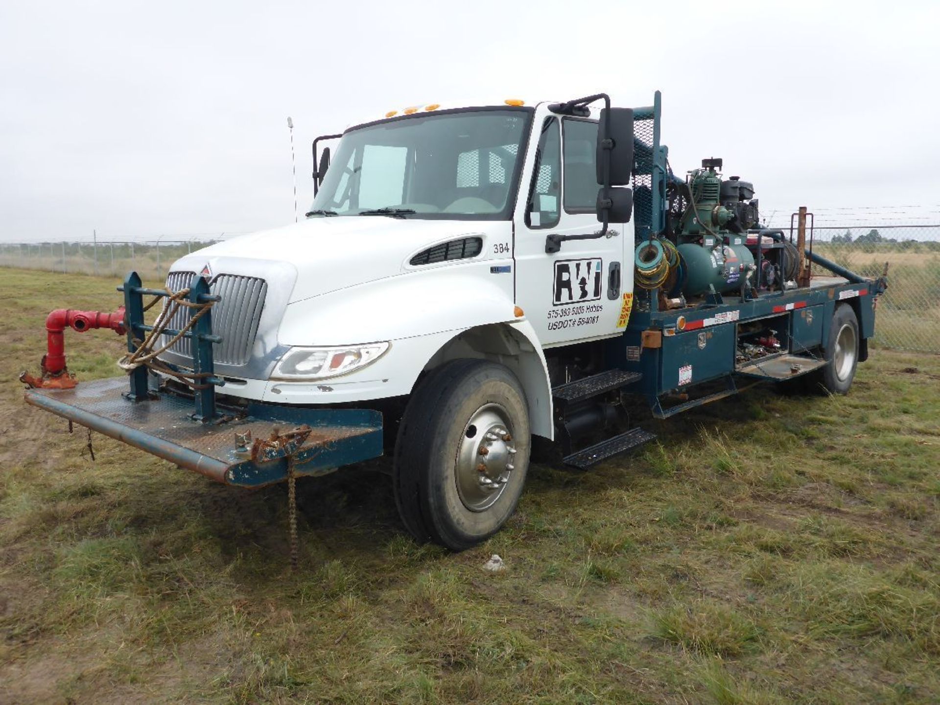 2013 International Model 4300 2 Ton Diesel Gang Truck