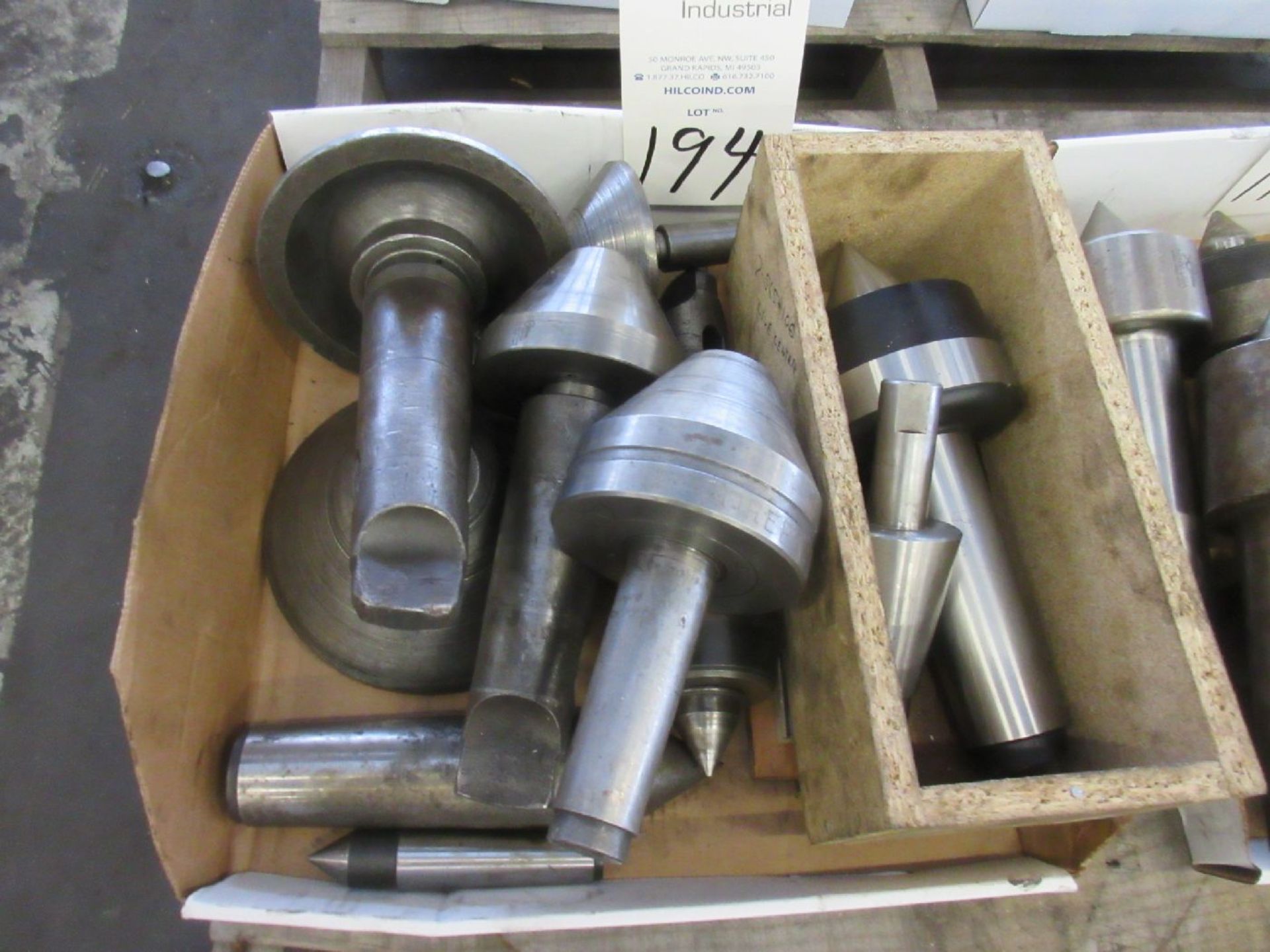 Assorted Lathe Center Tooling