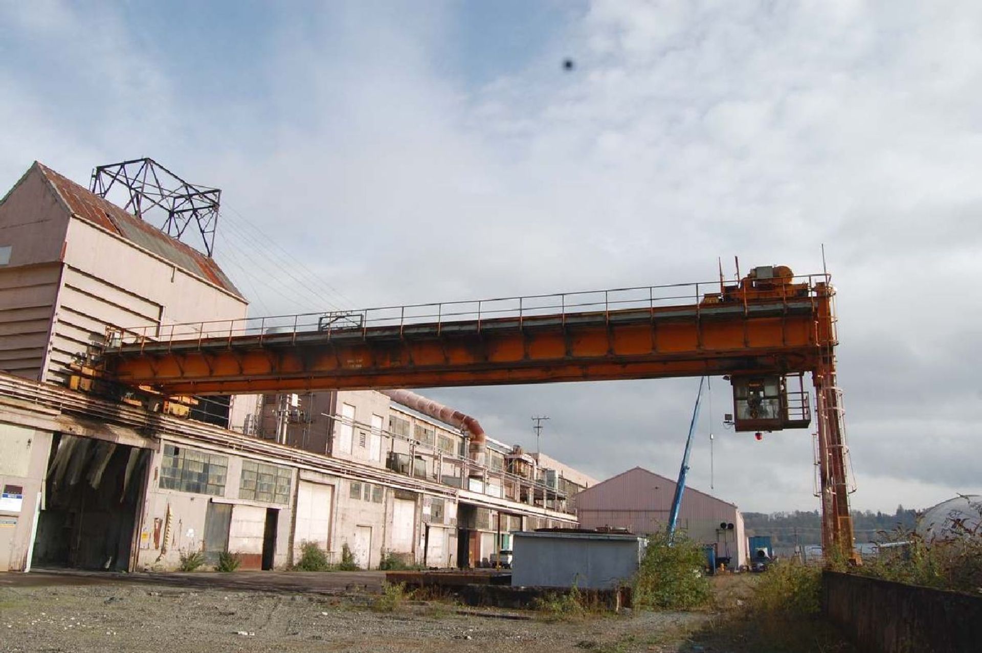 Semi-Gantry Yard Bridge Crane