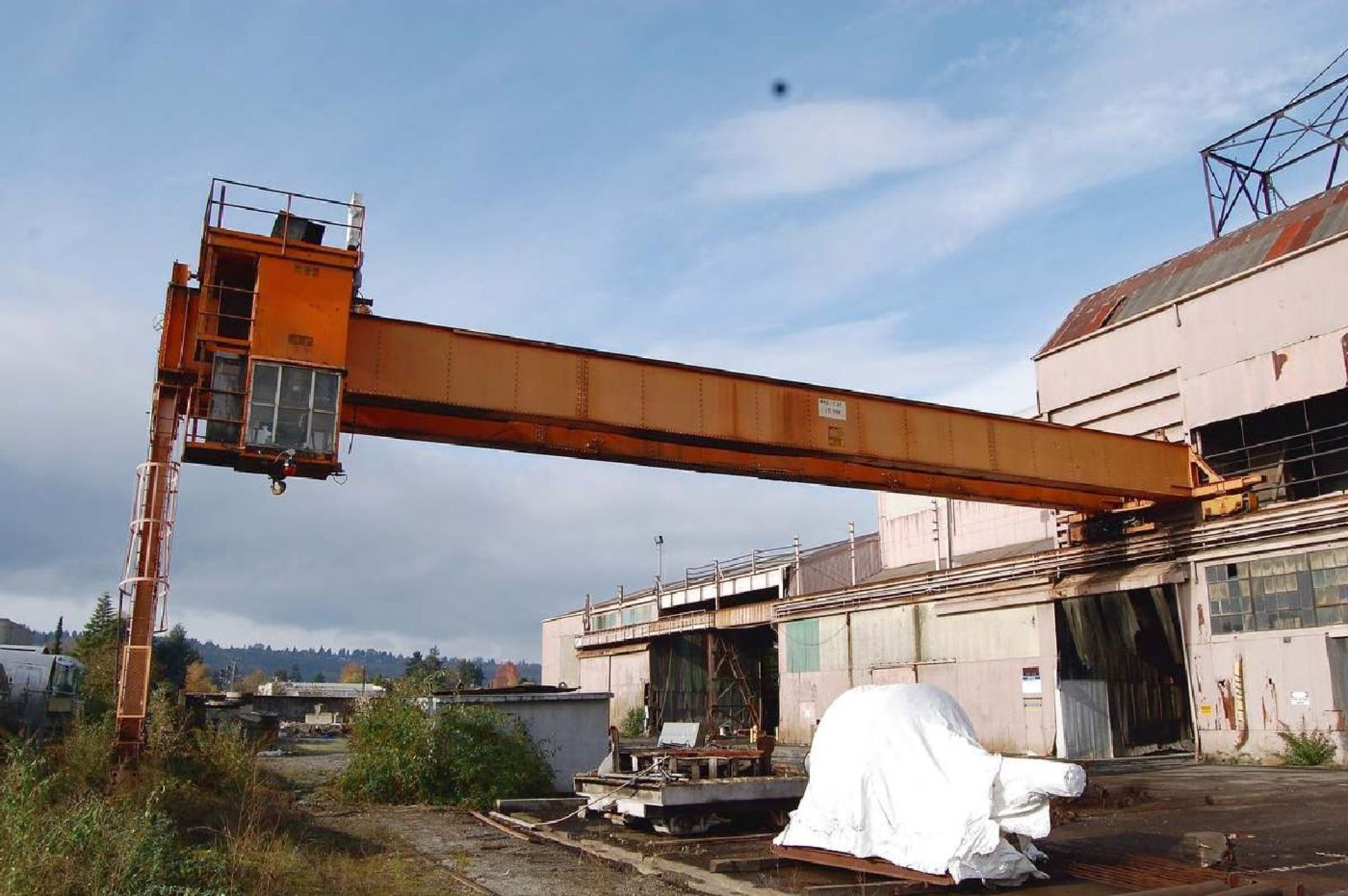 Semi-Gantry Yard Bridge Crane - Image 2 of 6