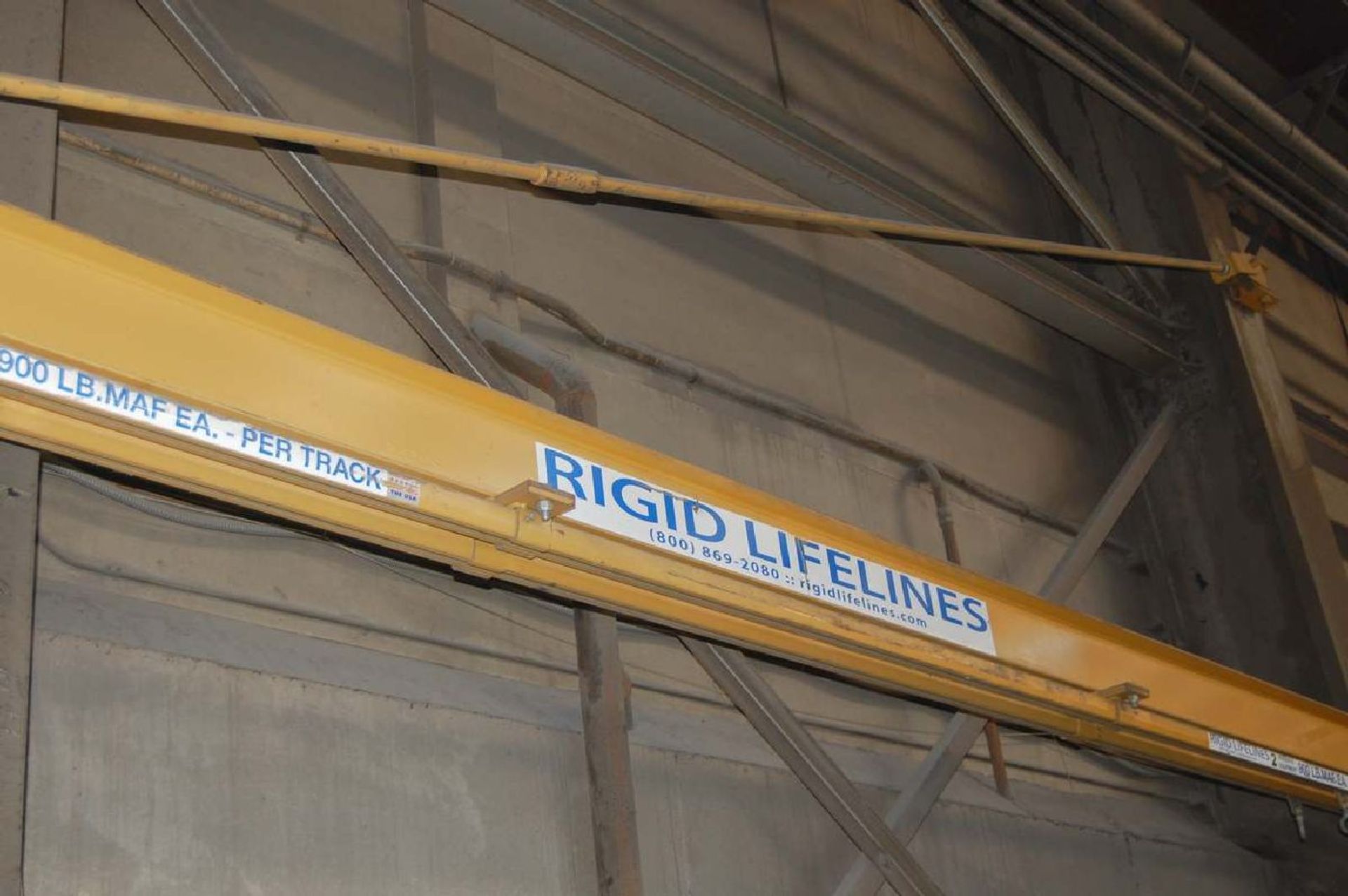 Ridgid 900 Lb Capacity Lifeline Wall-Mounted Jib Crane - Image 2 of 4