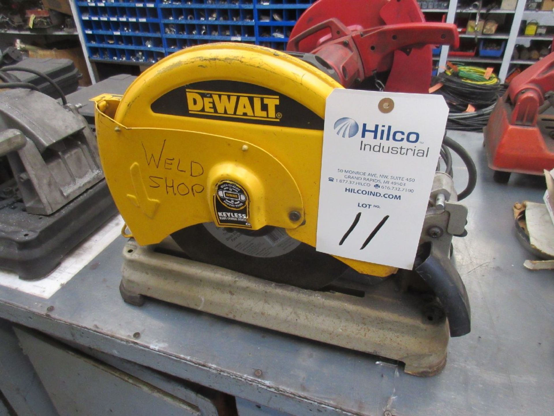 DeWalt Model D28715 Electric 14" Abrasive Cut-Off Saw