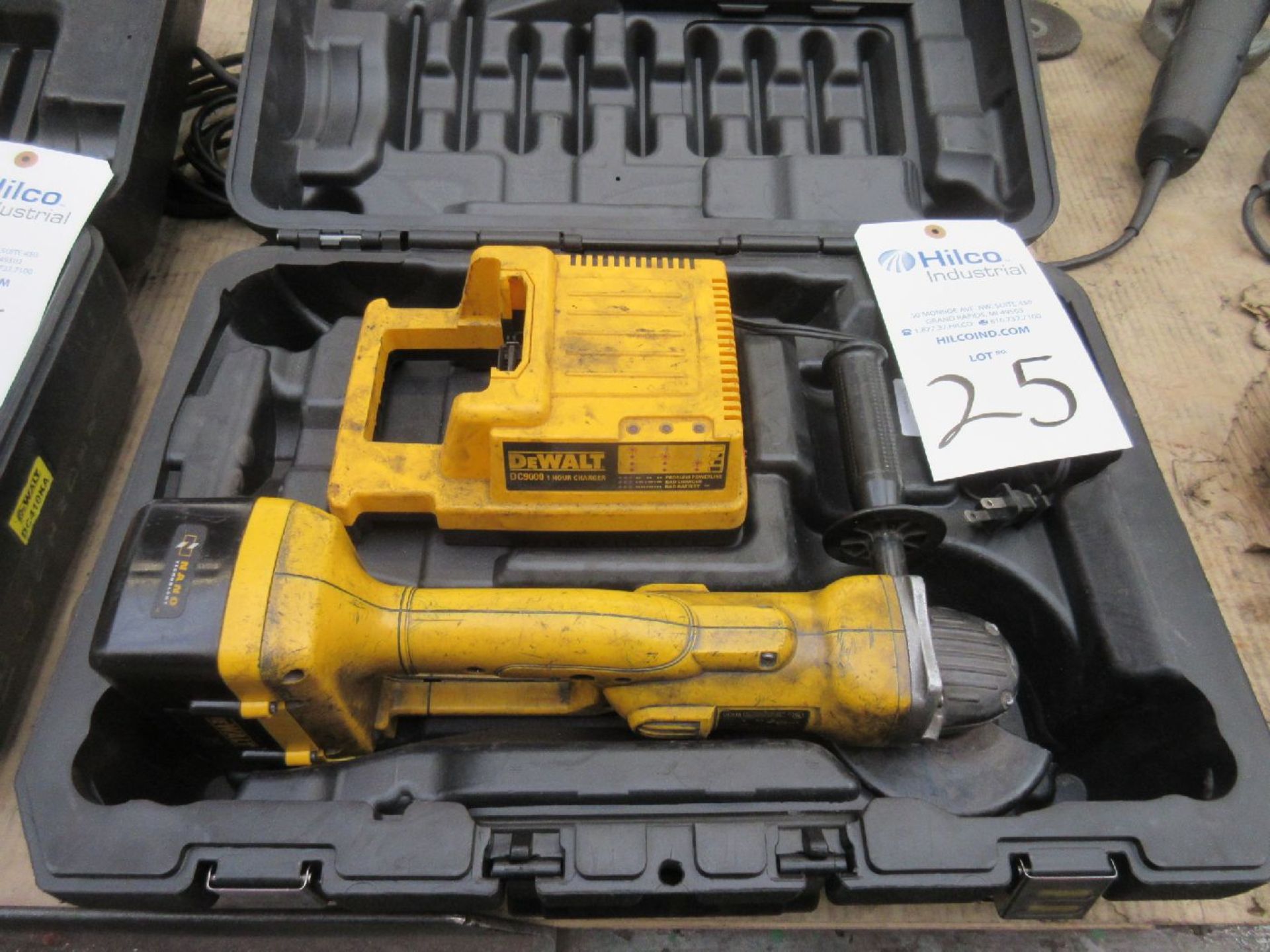 DeWalt Model DC415 Cordless, 36 Volt, Angle Cut-Off Grinder - Image 2 of 2