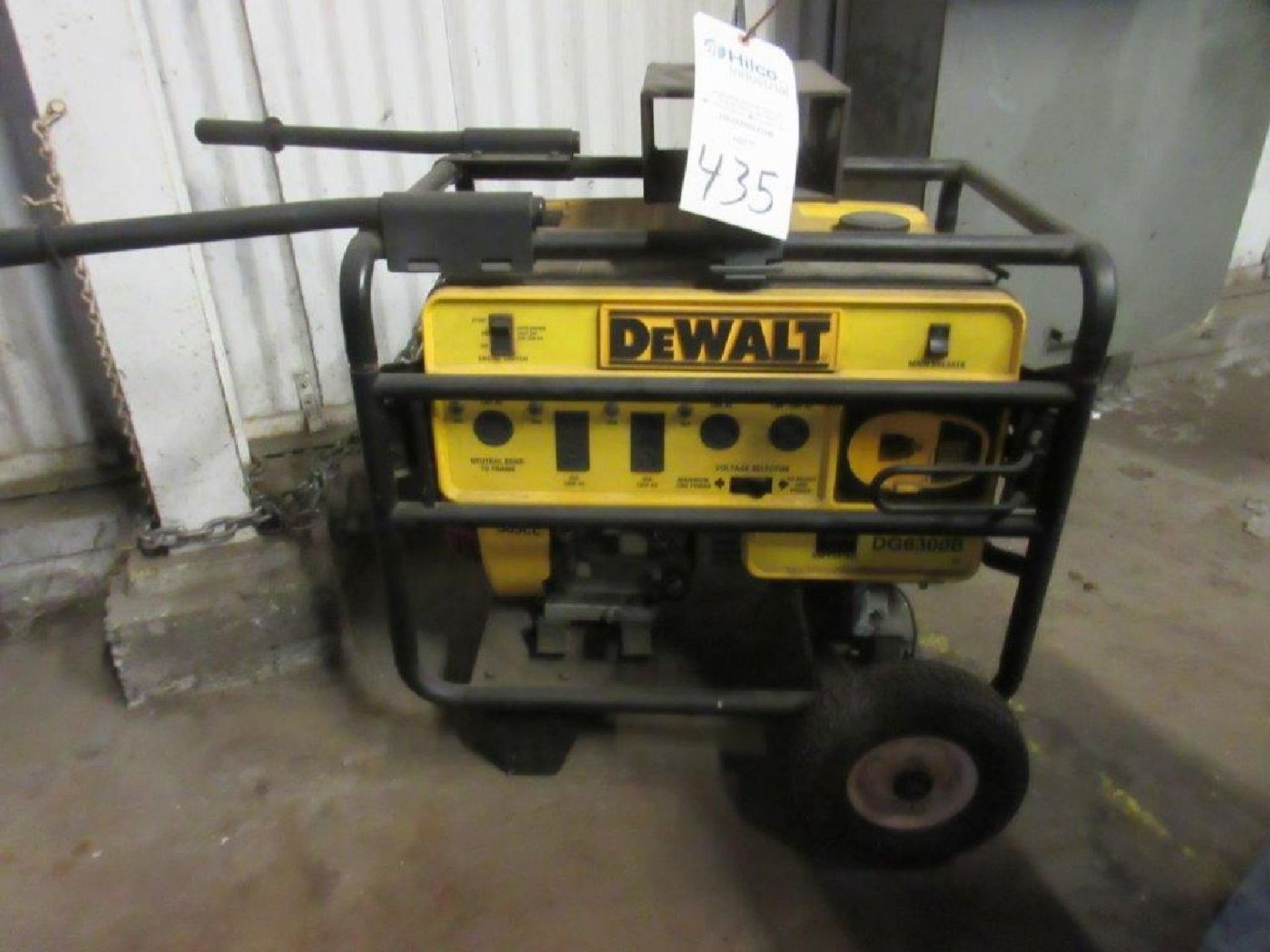 DeWalt Model DG6300B Portable 6300 Watt Gas Generator - Image 2 of 3