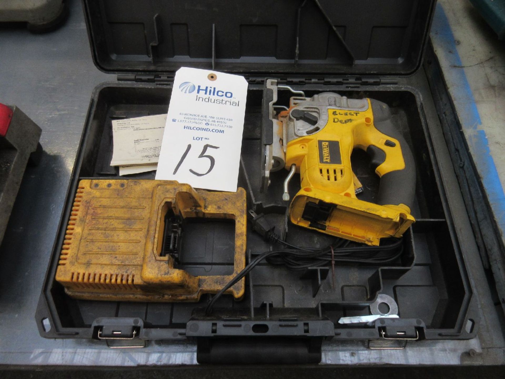 DeWalt Model DC308 Cordless 36 Volt Jig Saw