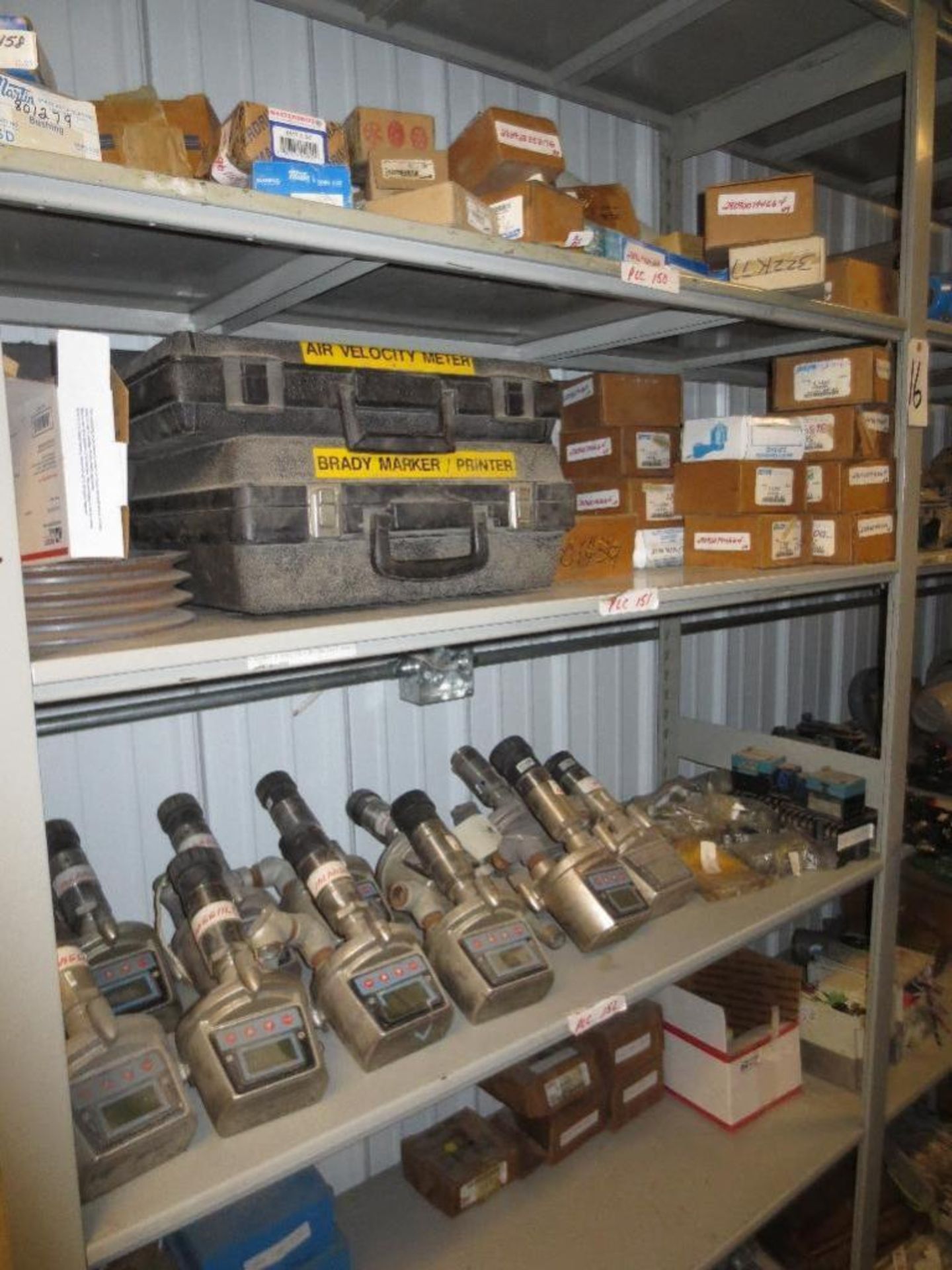 Four Shelves With A Large Quantity of Various Electrical Components, To Much To List, See Pictures C - Image 8 of 17
