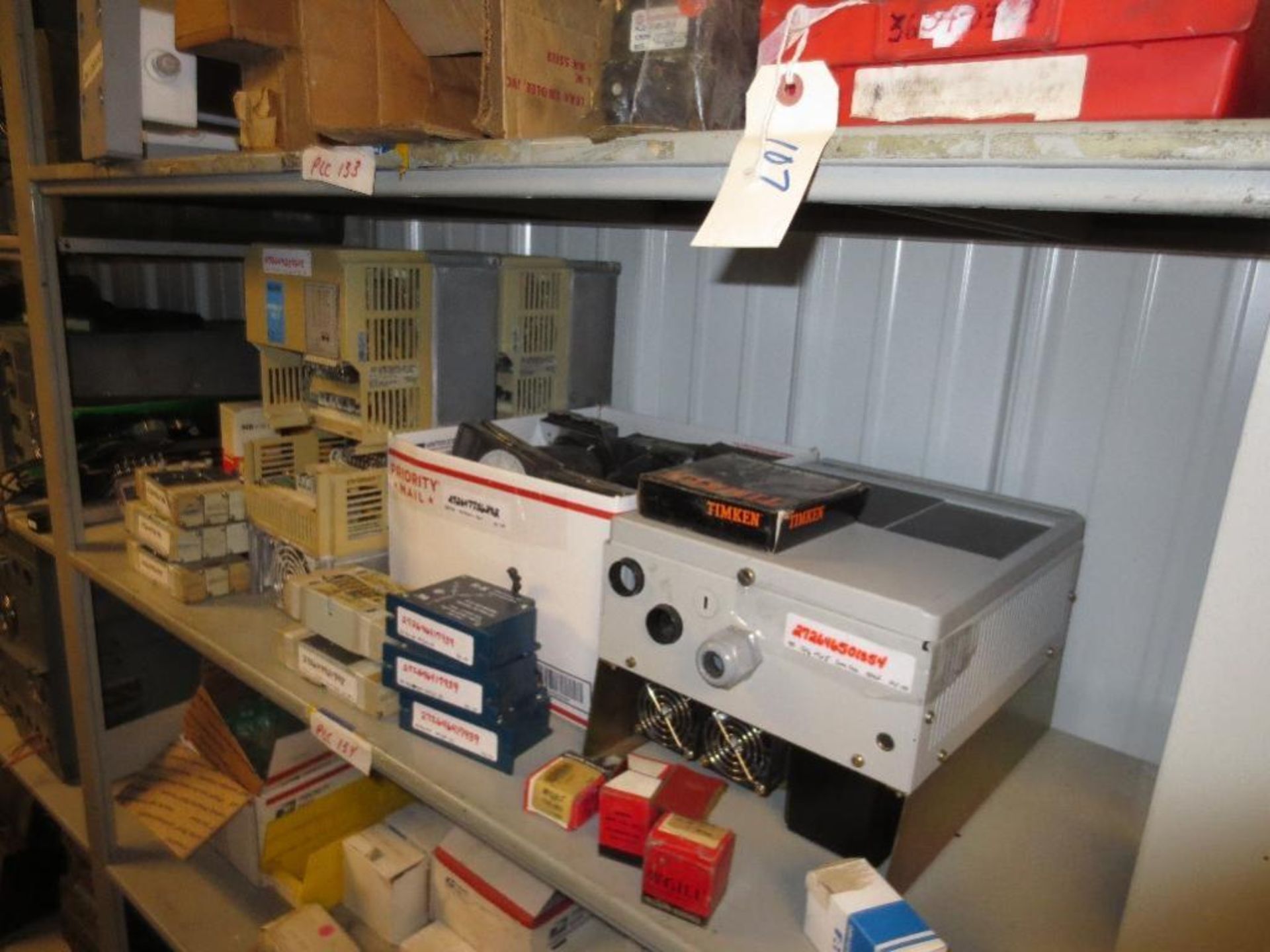 Four Shelves With A Large Quantity of Various Electrical Components, To Much To List, See Pictures C - Image 11 of 17