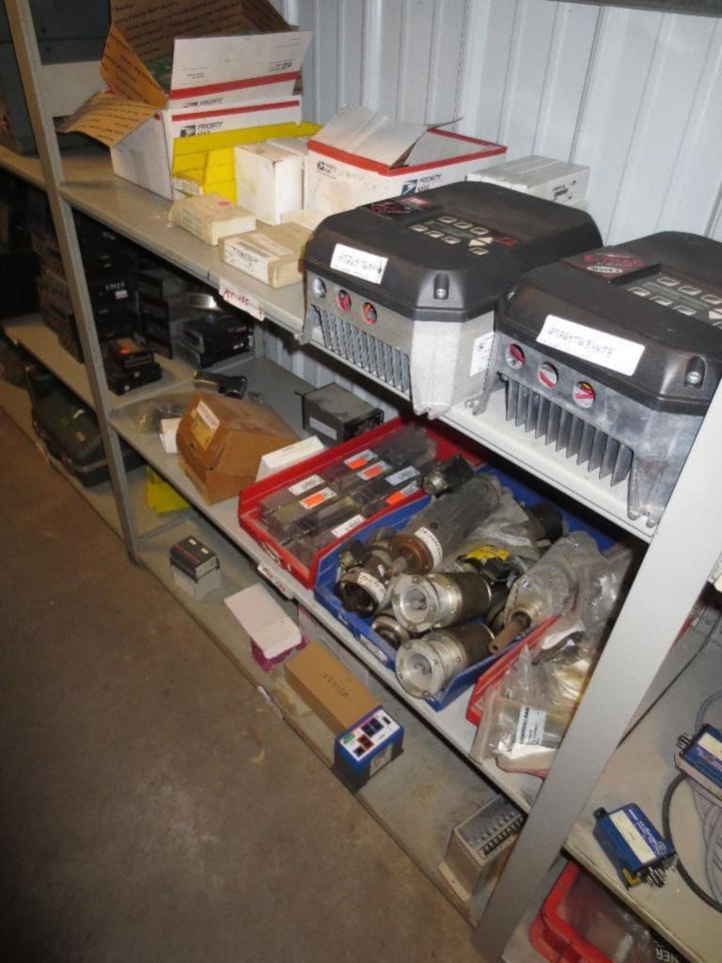 Four Shelves With A Large Quantity of Various Electrical Components, To Much To List, See Pictures C - Image 10 of 17