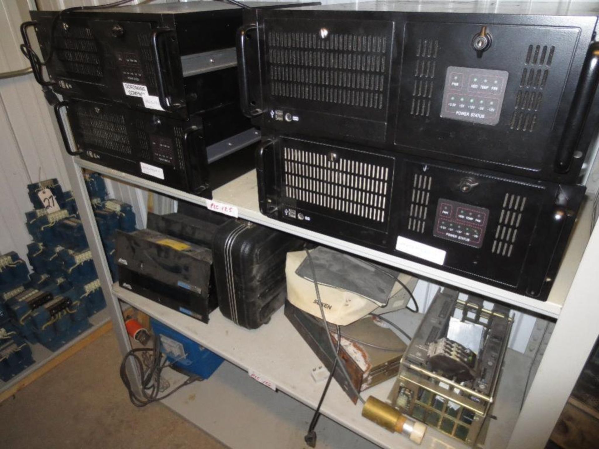 Four Shelves With A Large Quantity of Various Electrical Components, To Much To List, See Pictures C - Image 15 of 17